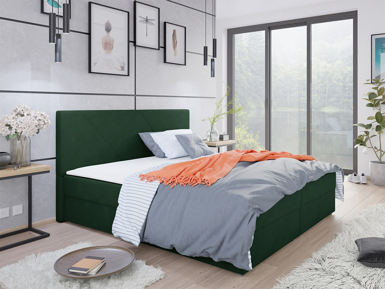Boxspring krevet Memphis 117 (Itaka 10)