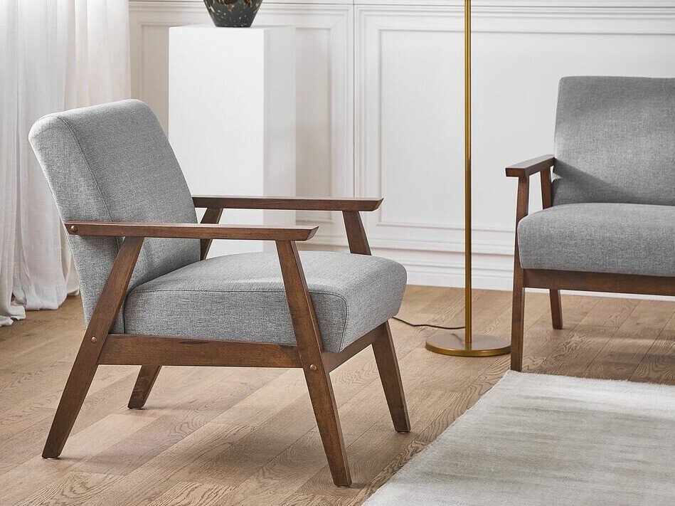 Fotelja Berwyn 1066 (Siva)