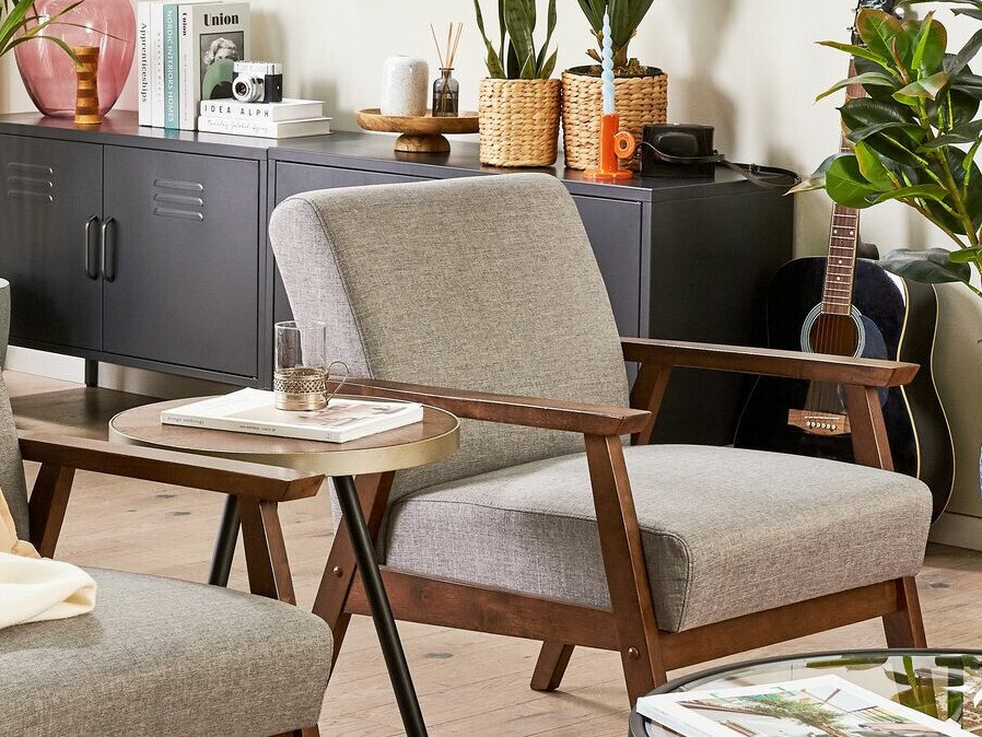 Fotelja Berwyn 1066 (Siva)