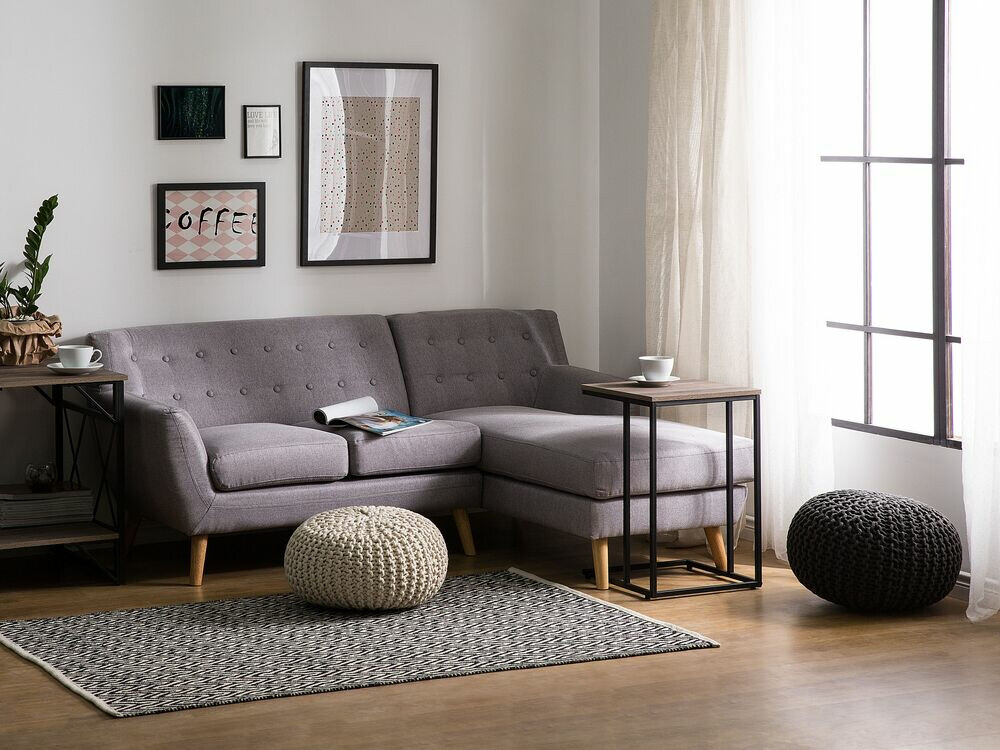 Pomoćni stol Berwyn 1077 (Taupe + Crna)