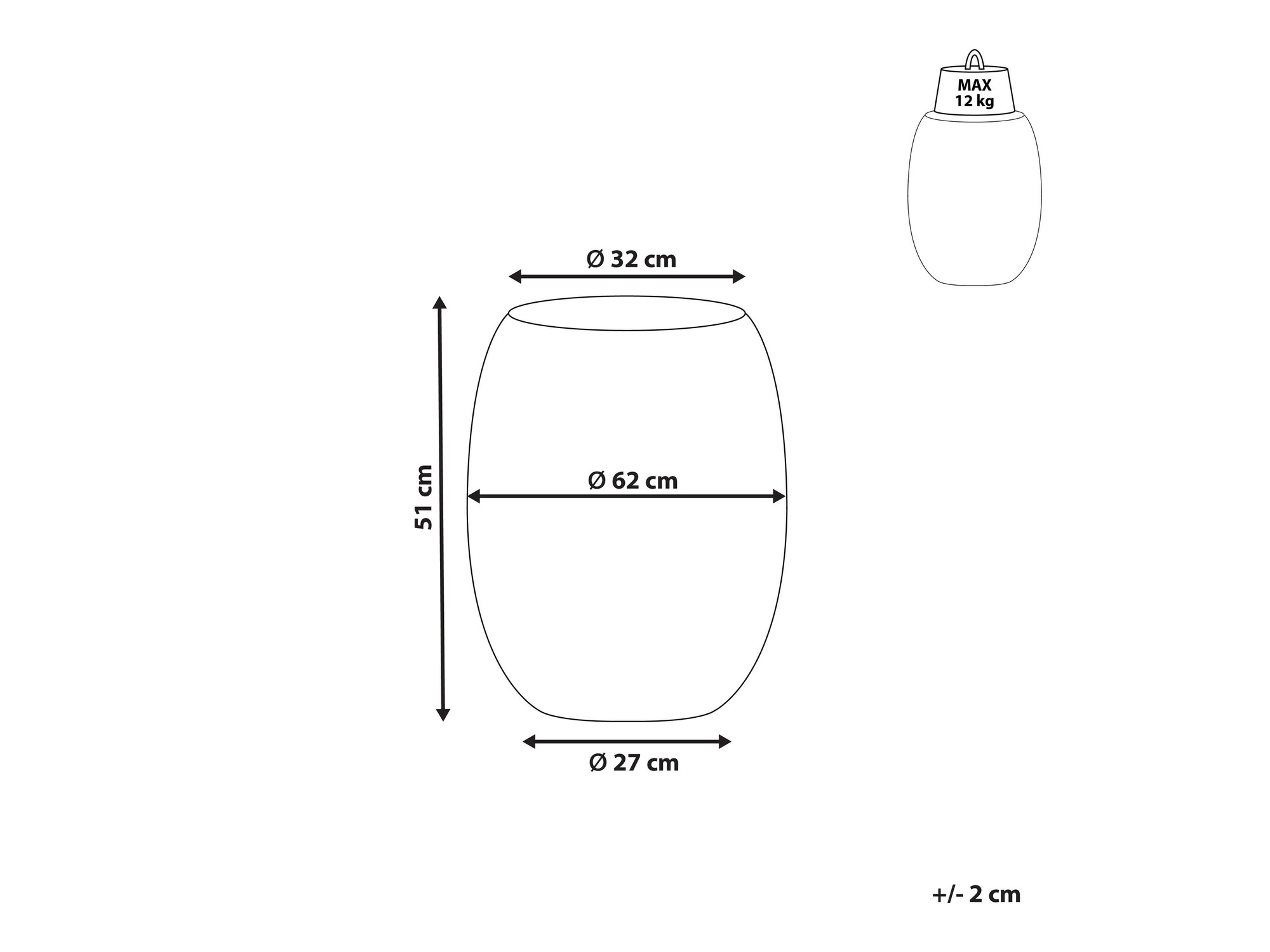 Pomoćni stolić Berwyn 1147