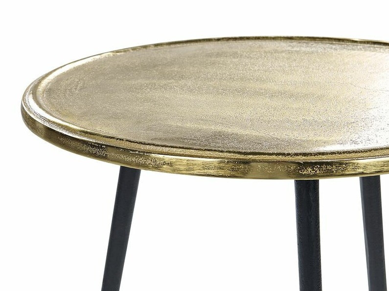 Pomoćni stolić Berwyn 1157 (Zlatna + Crna)