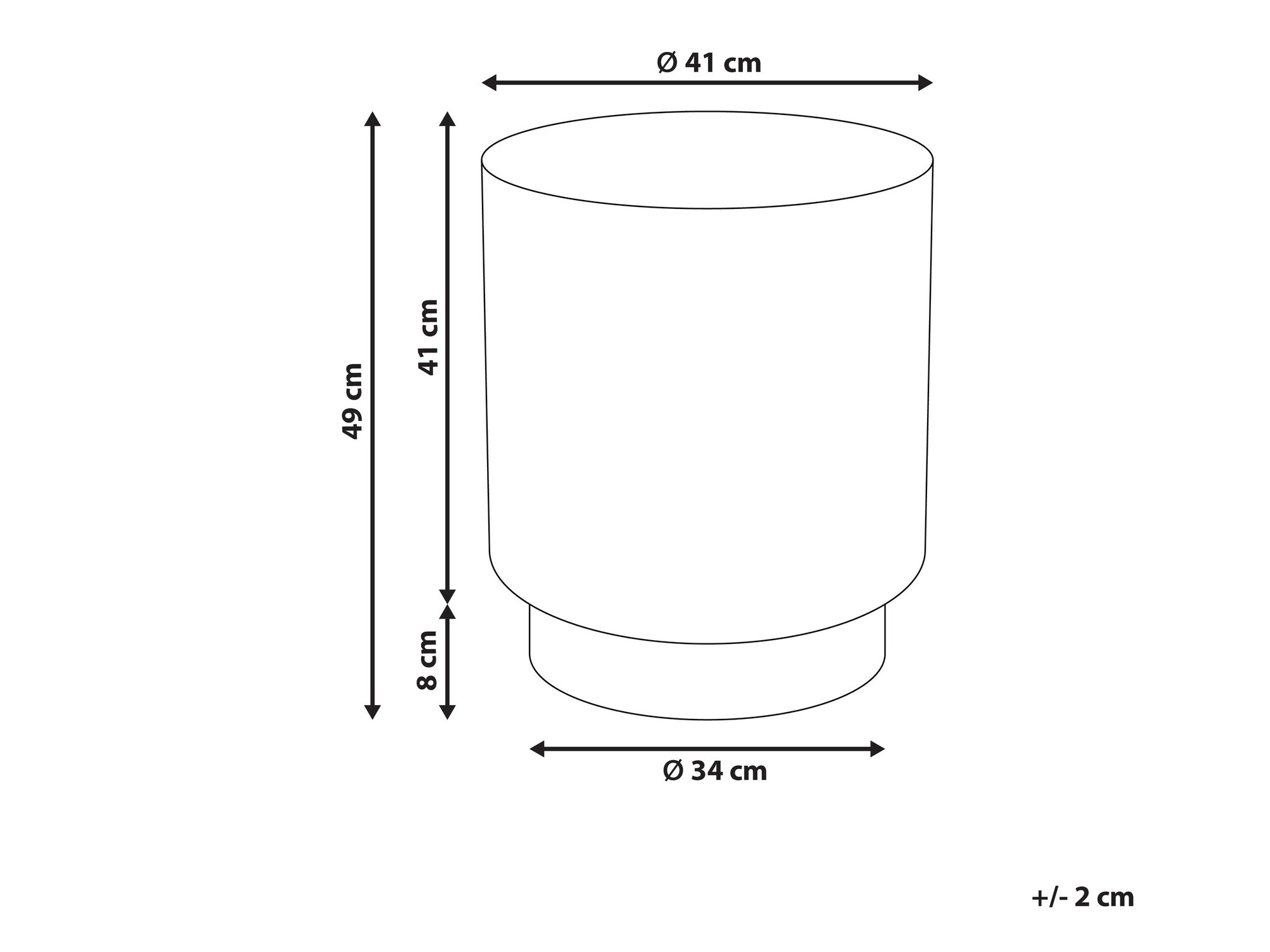 Pomoćni stolić Berwyn 1211