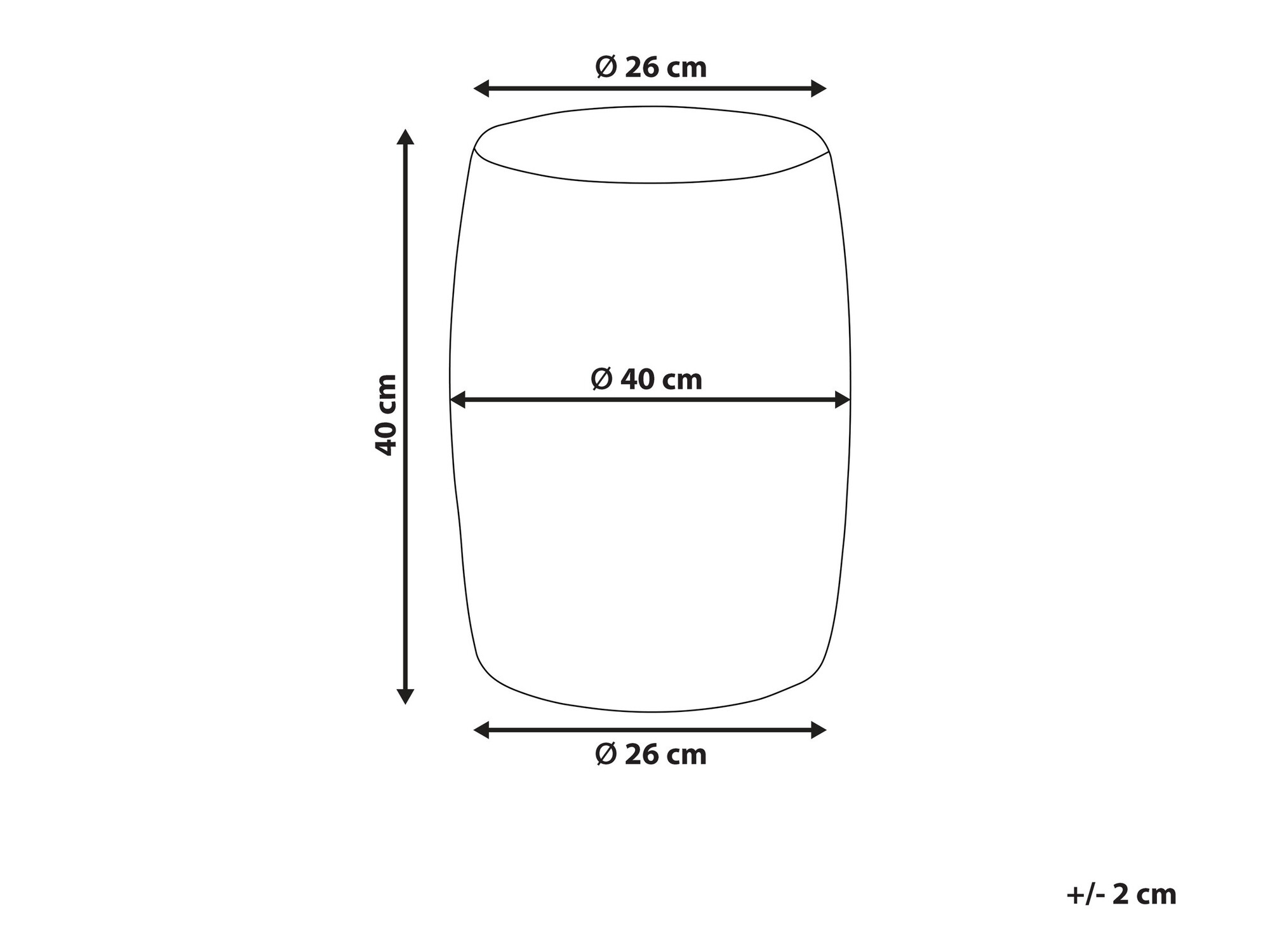 Pomoćni stolić Berwyn 1212 (Plava + Smeđa)