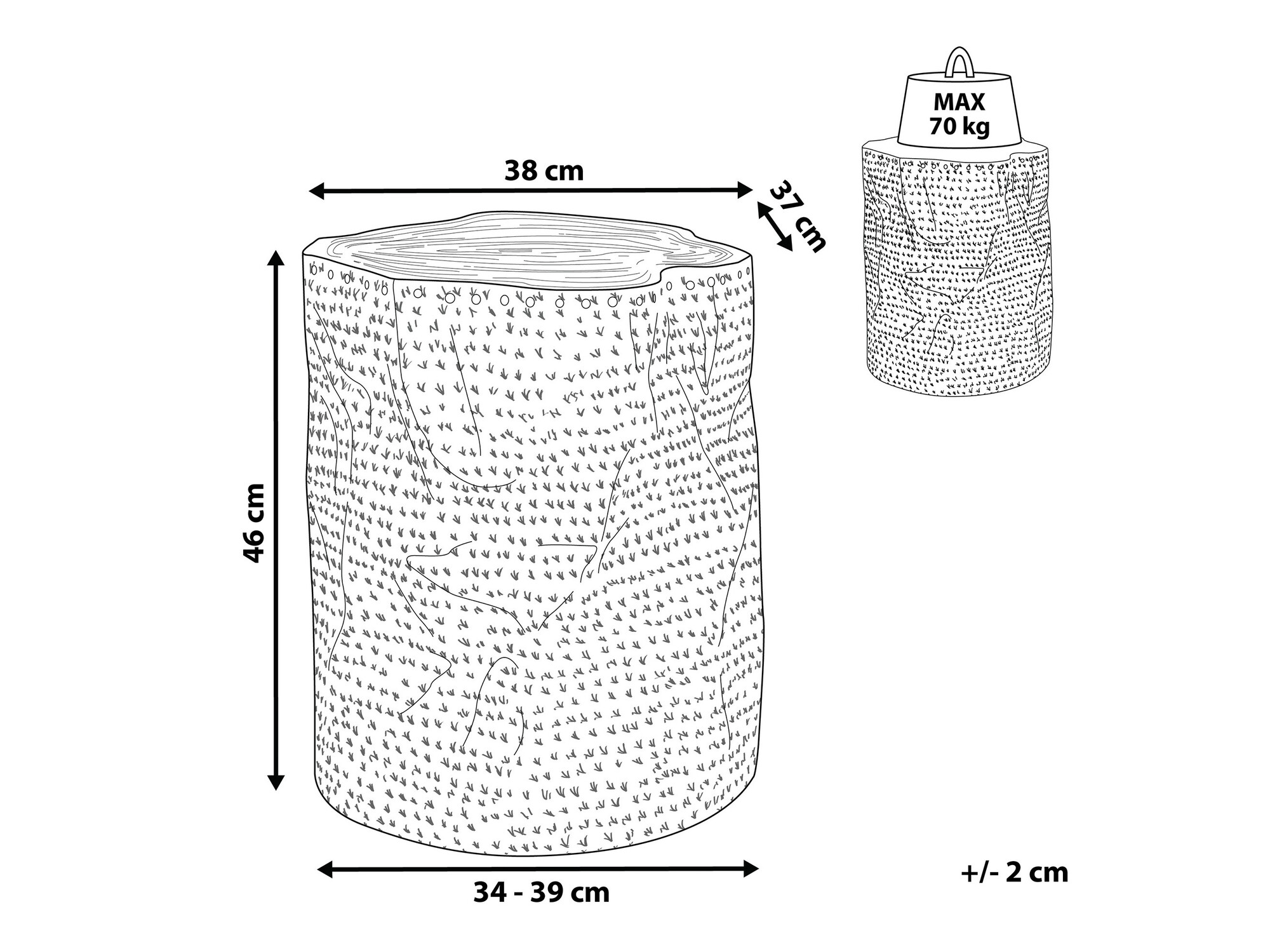 Pomoćni stol Berwyn 1230