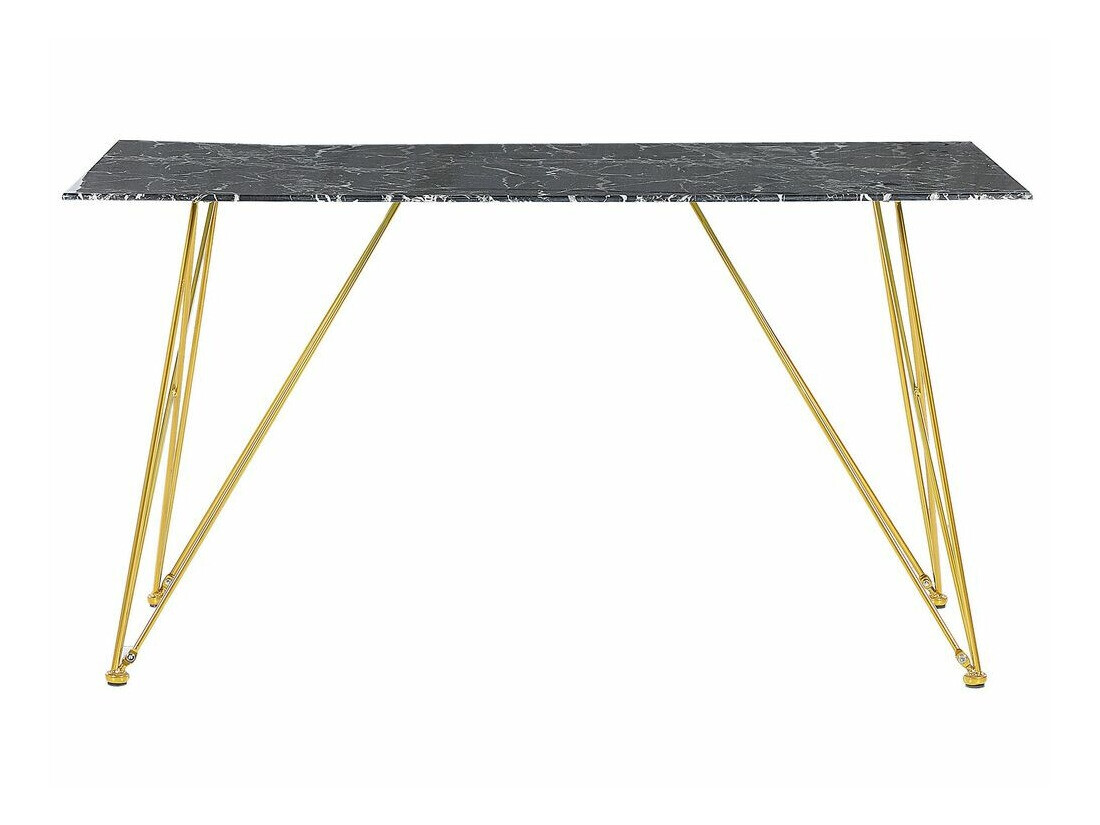 Stol Berwyn 1233 (Zlatna + Crni mramor)