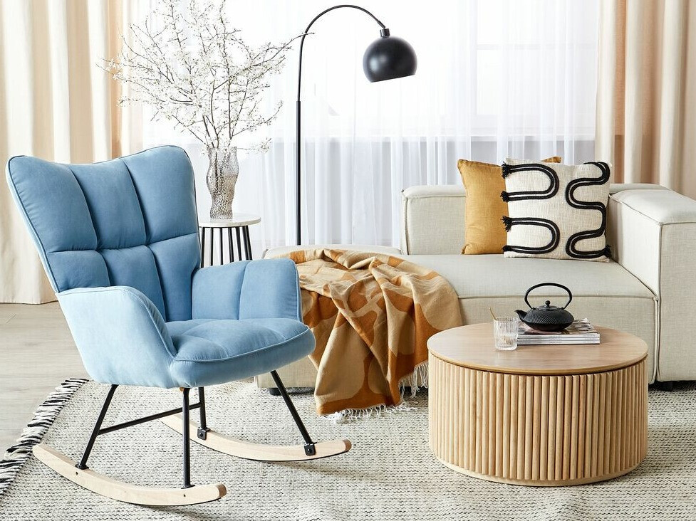 Stolica za ljuljanje Berwyn 1242 (Svijetlo plava)