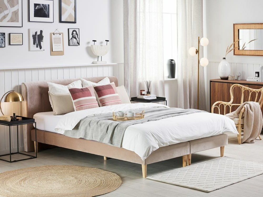 Boxspring krevet Berwyn 1274 (Bež)