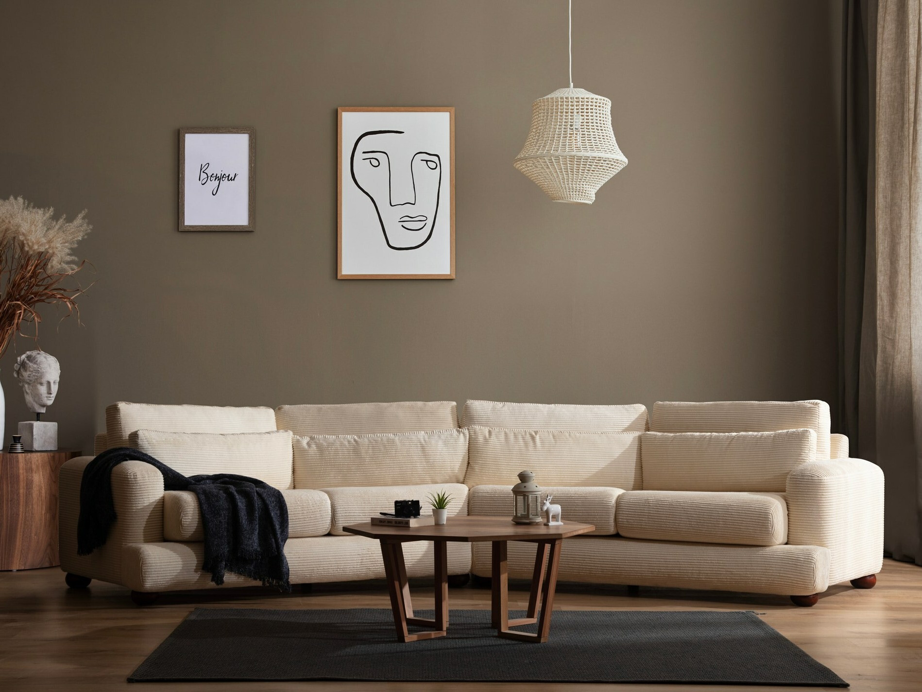 Modularan kauč Altadena 432 (Bež)