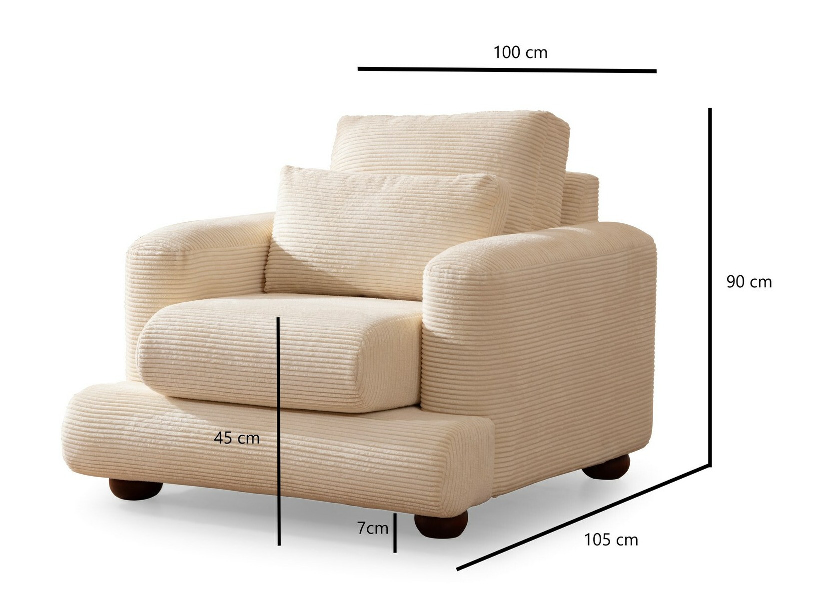 Fotelja Altadena 411