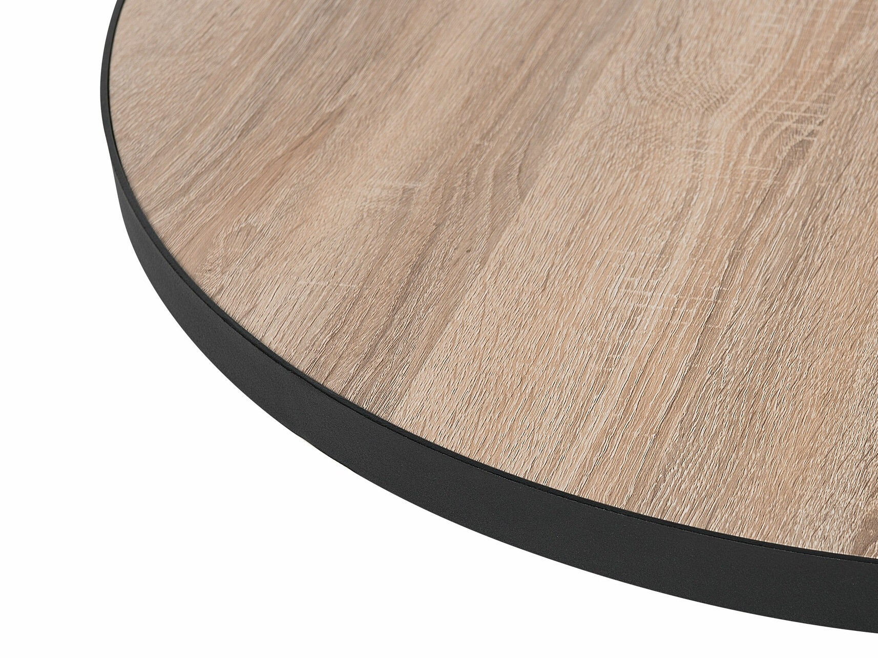 Set stolića za kavu Berwyn 789 (Svijetlo drvo + Crna)