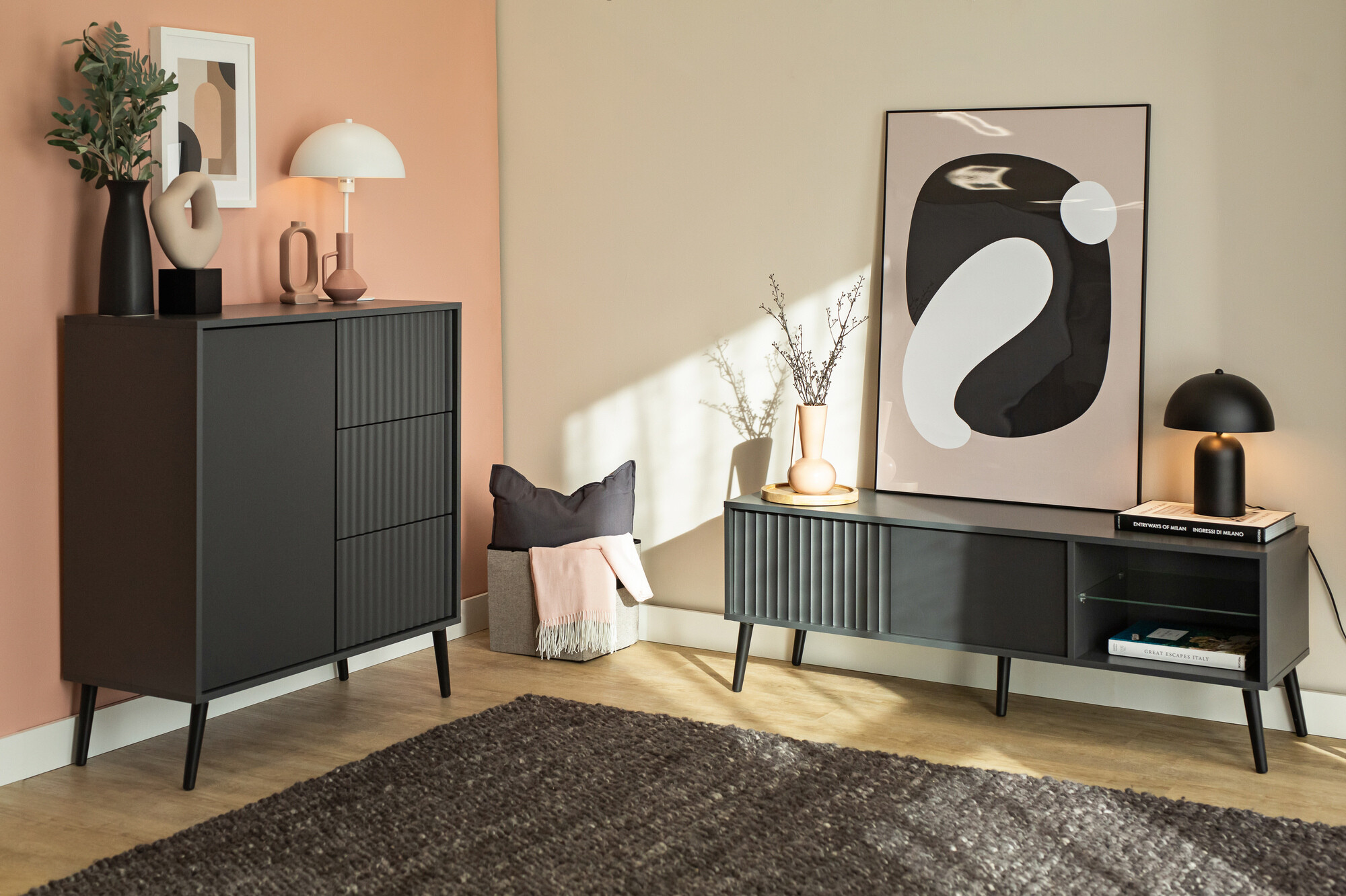 Komoda Cirferi 100 (Antracit)