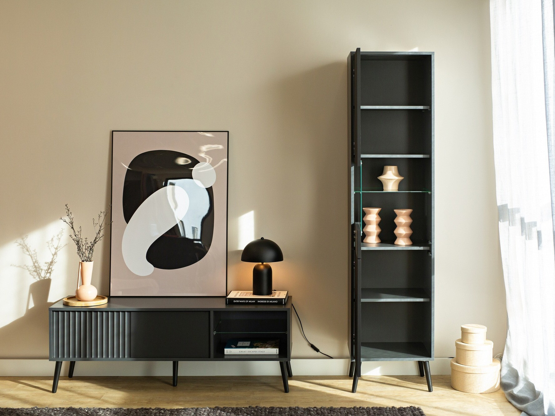 Polica Cirferi 107 (Antracit)