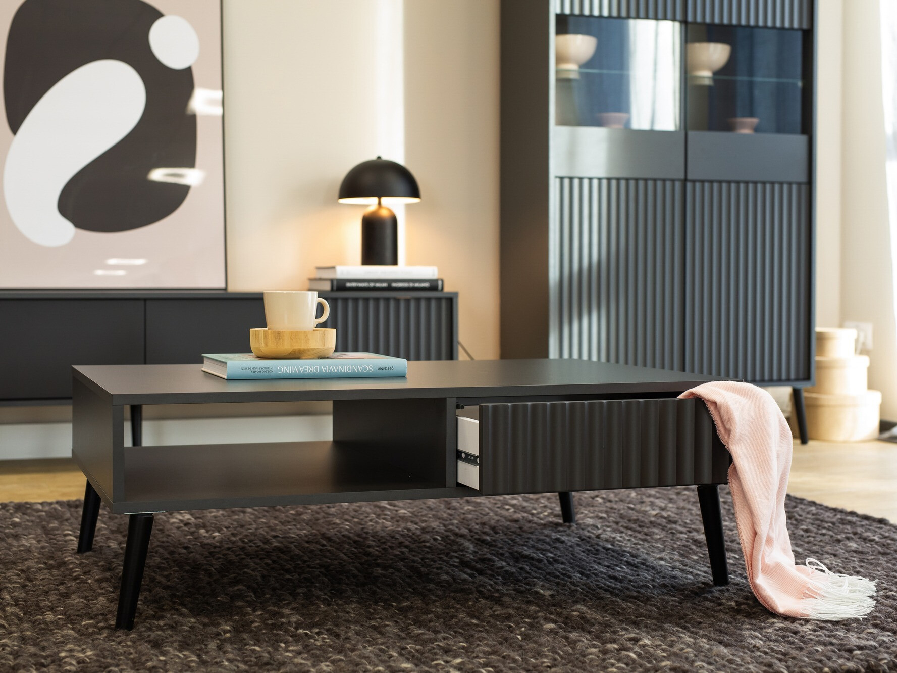 Stolić za kavu Cirferi 103 (Antracit)