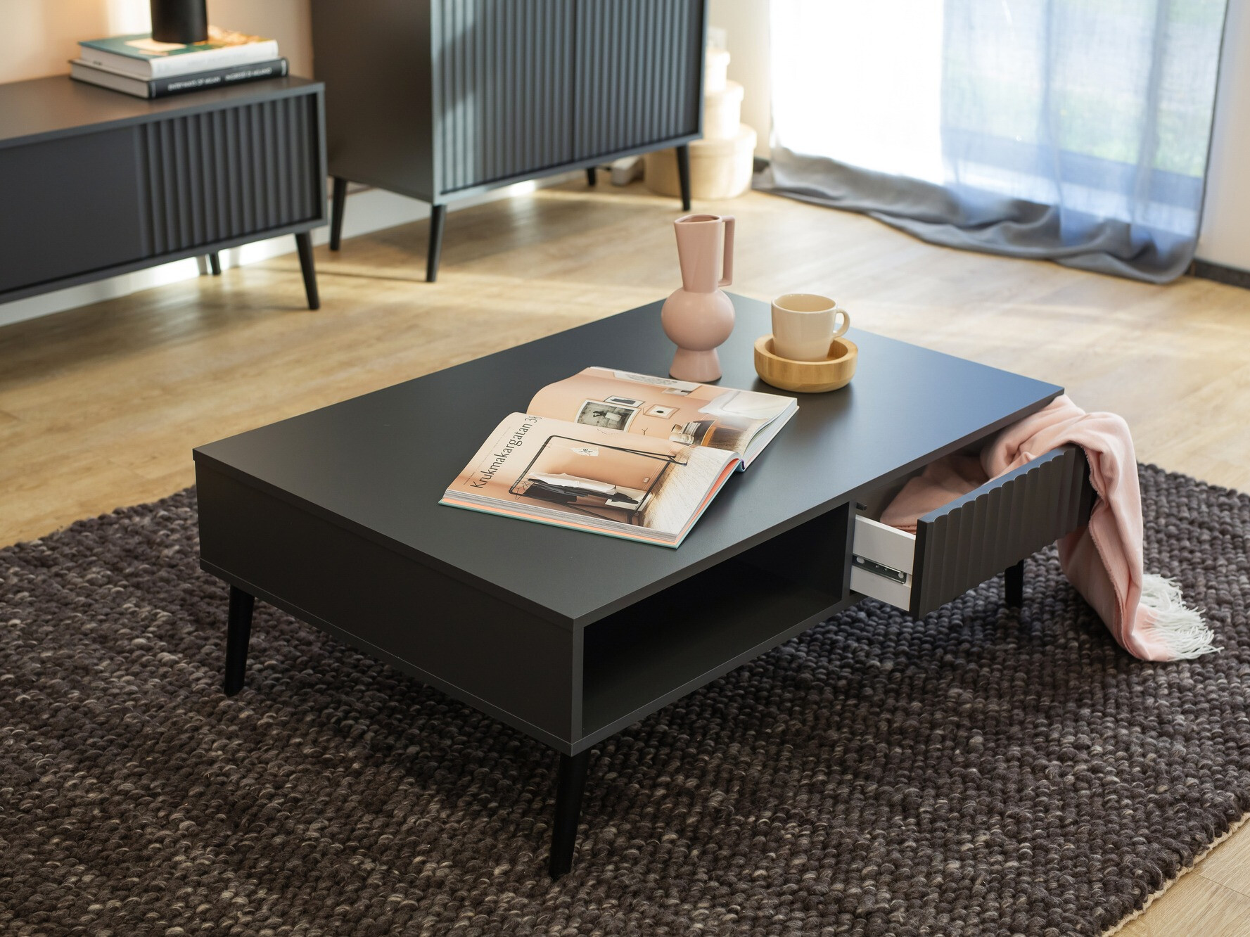 Stolić za kavu Cirferi 103 (Antracit)