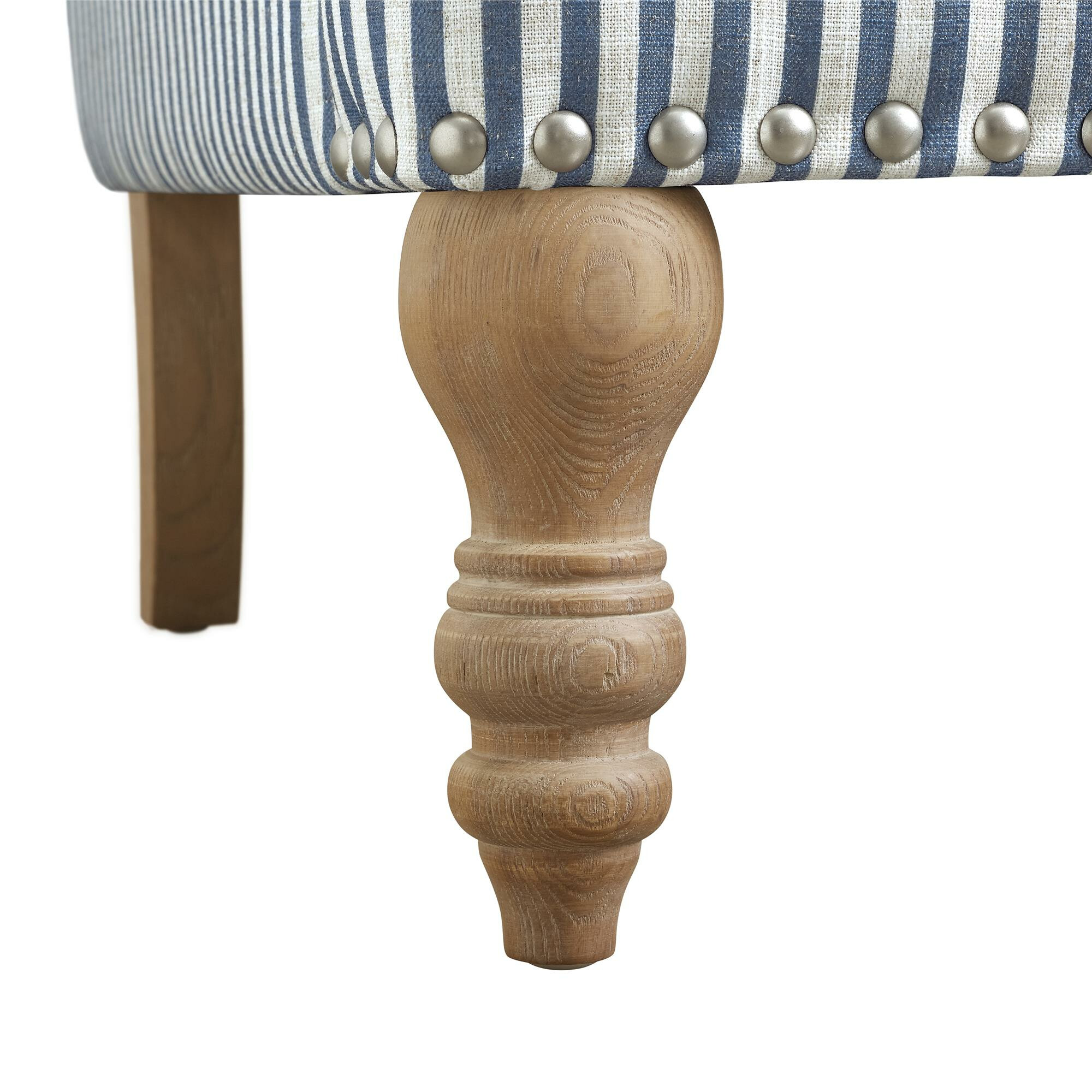 Fotelja Tulsa 466 (Bijela + Plava)