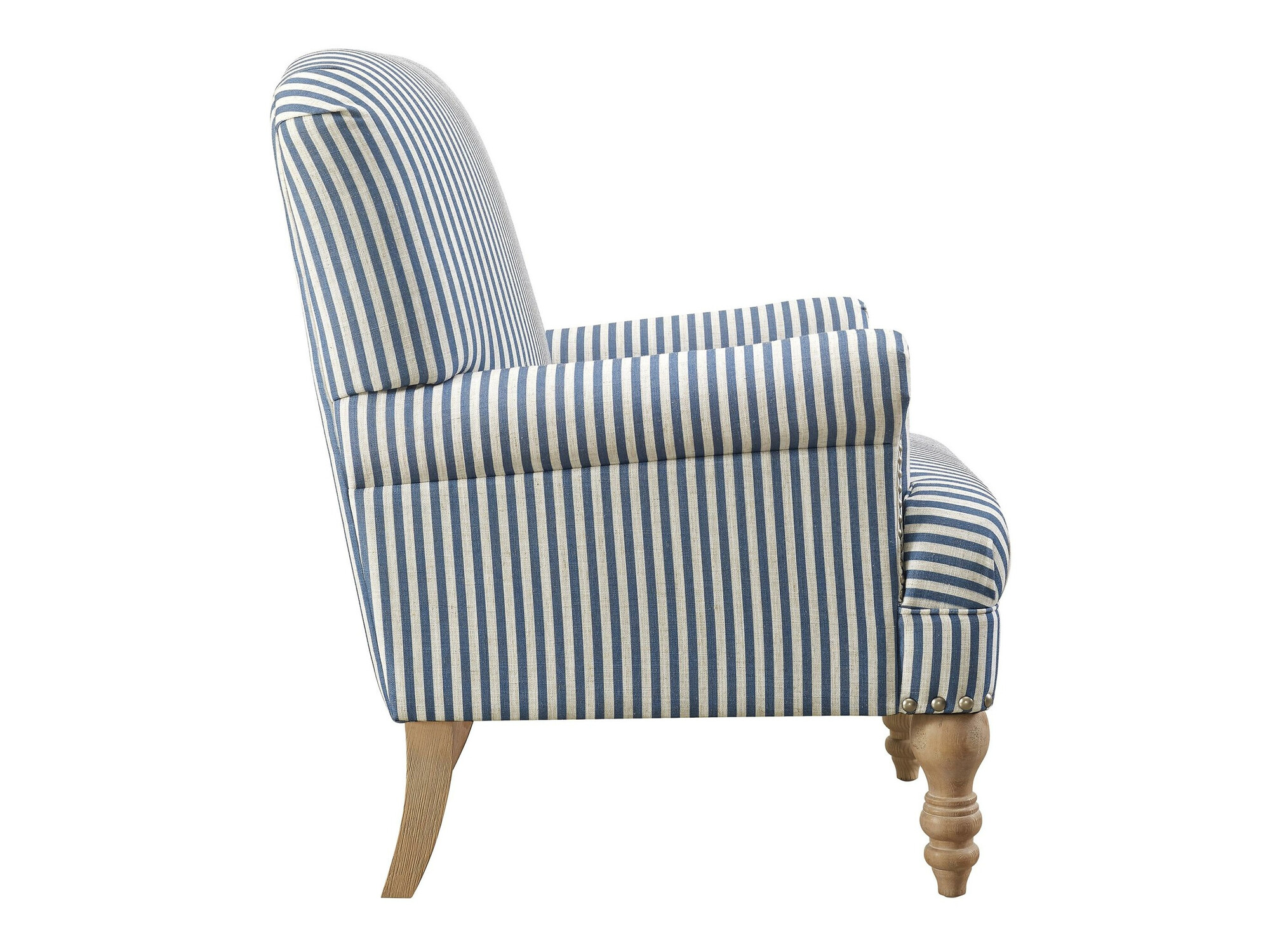 Fotelja Tulsa 466 (Bijela + Plava)