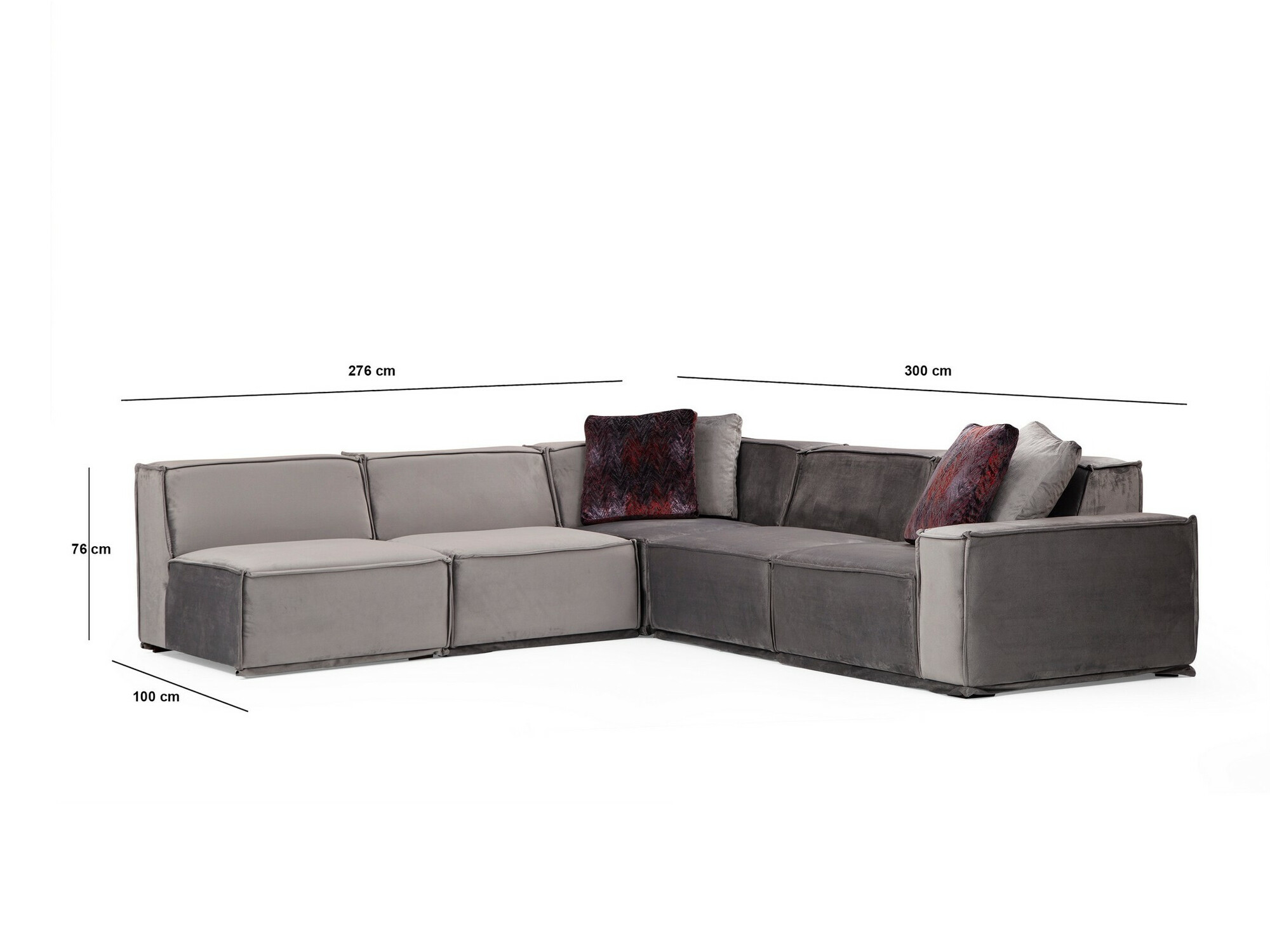 Modularna kutna garnitura Ferliva 102