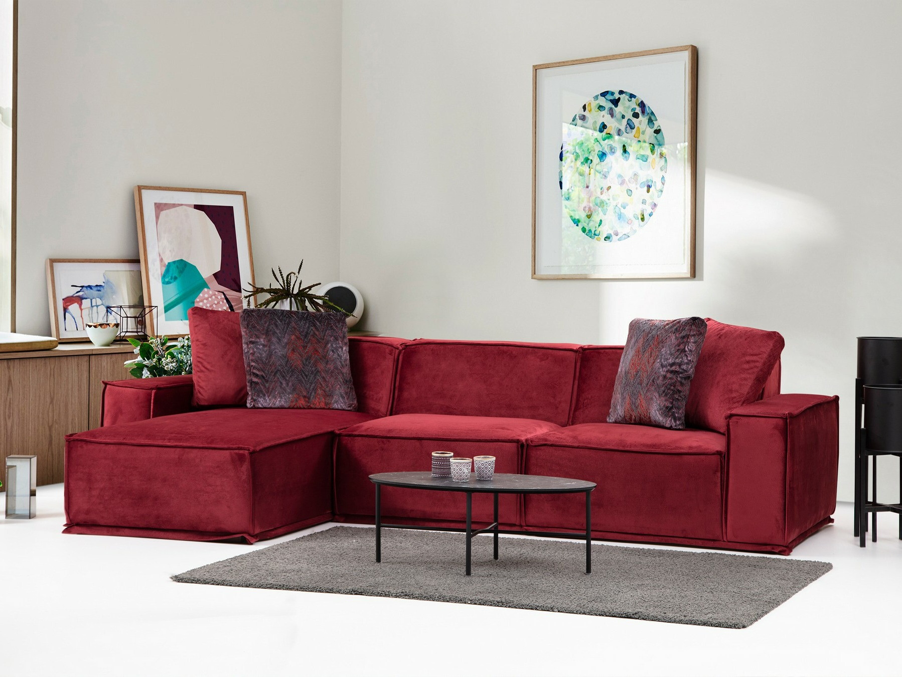 Modularna kutna garnitura Ferliva 104