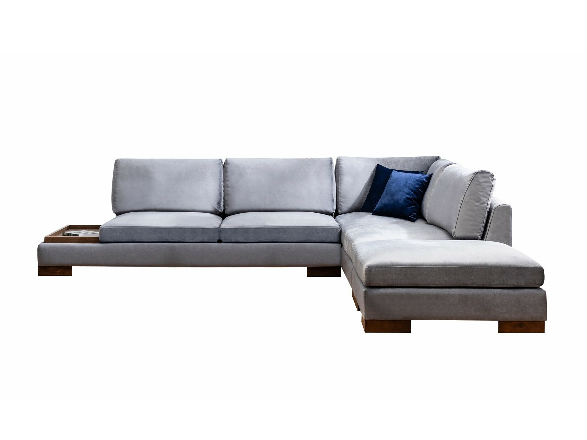 Kutna garnitura Altadena 448 (Tamno siva)