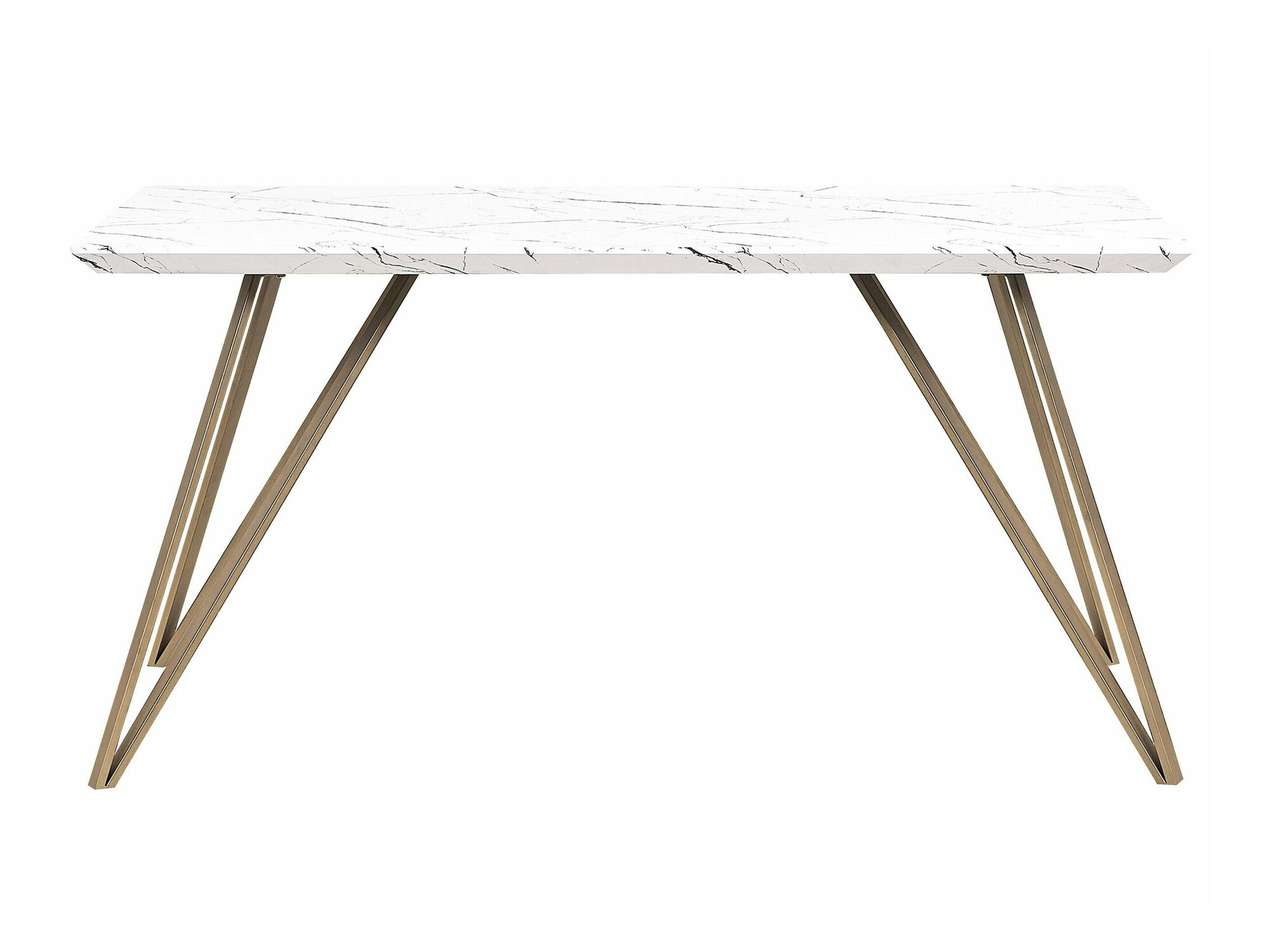 Stol Berwyn 1370 (Zlatna + Bijeli mramor)