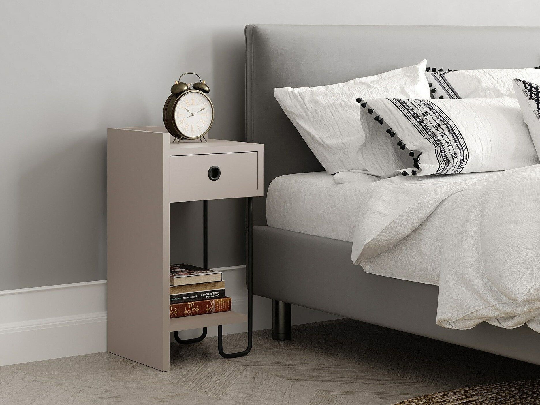 Noćni ormarić Kailua 1524 (Cappuccino)