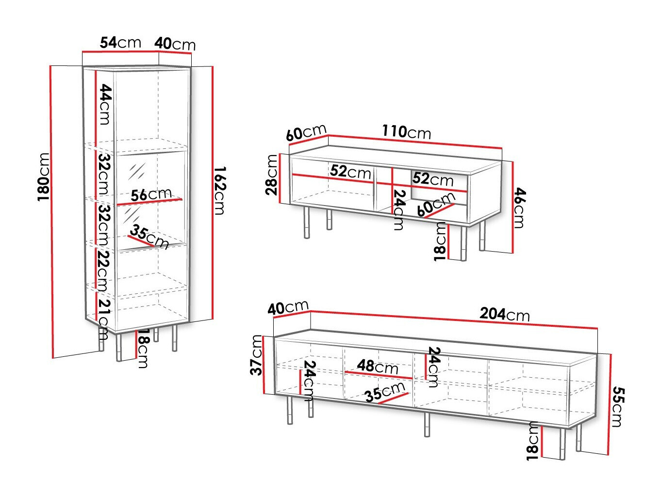 Set za dnevni boravak Elmteo 107
