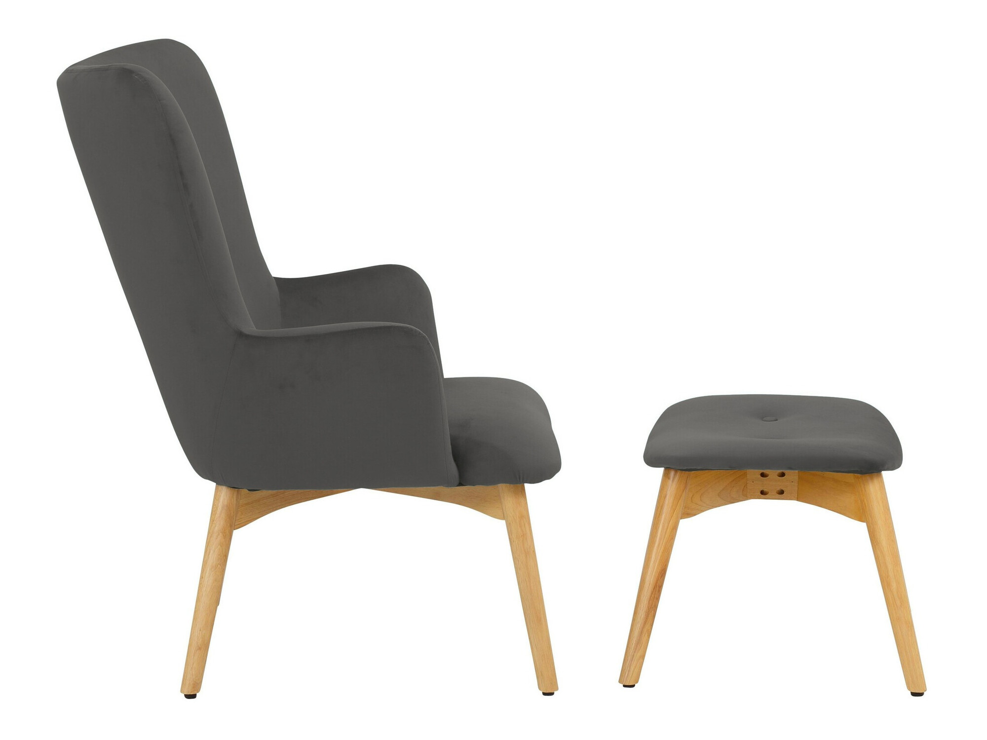 Fotelja Denton 1215 (Siva)