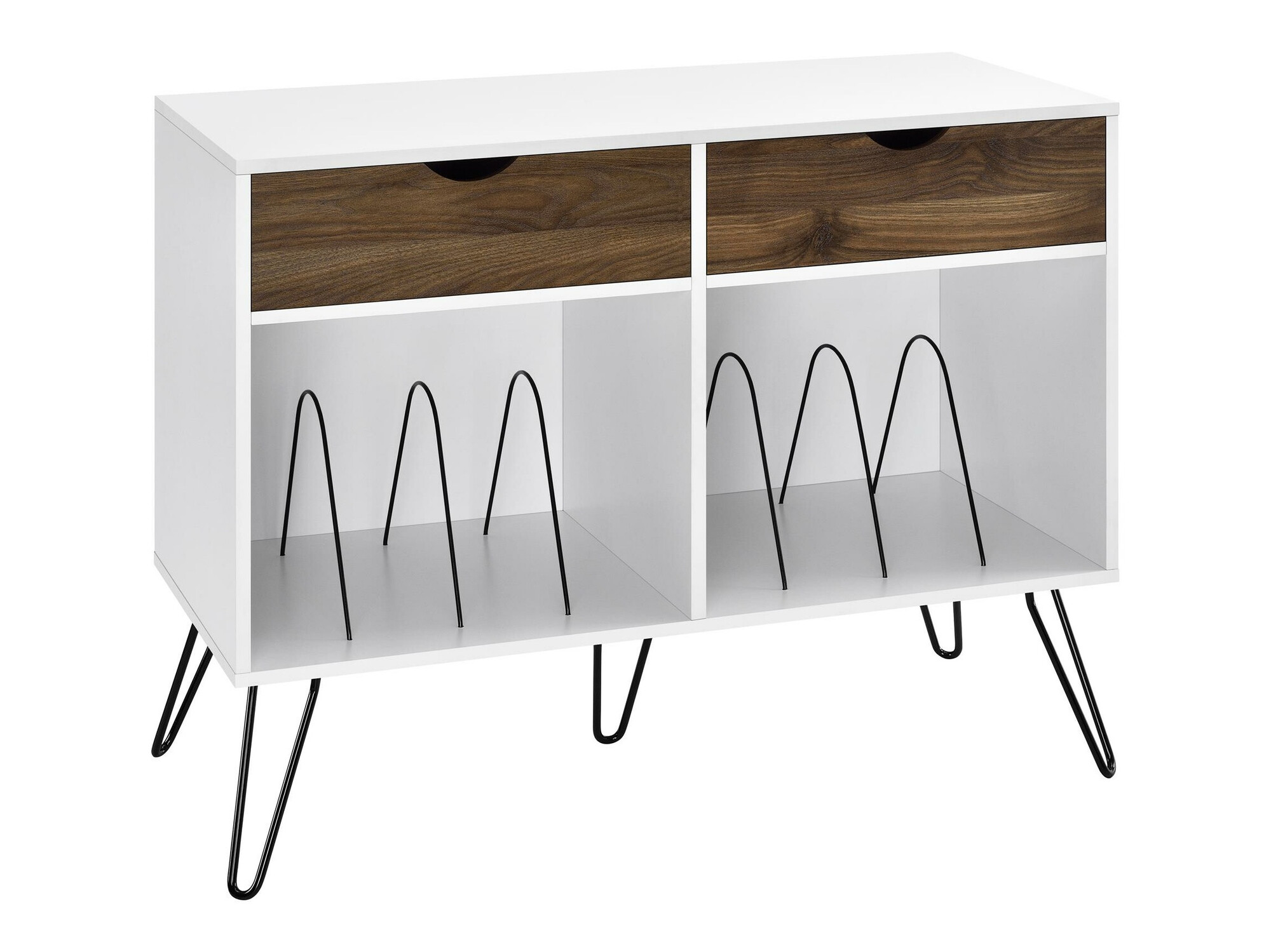 Polica Tulsa 671 (Bijela + Hrast)