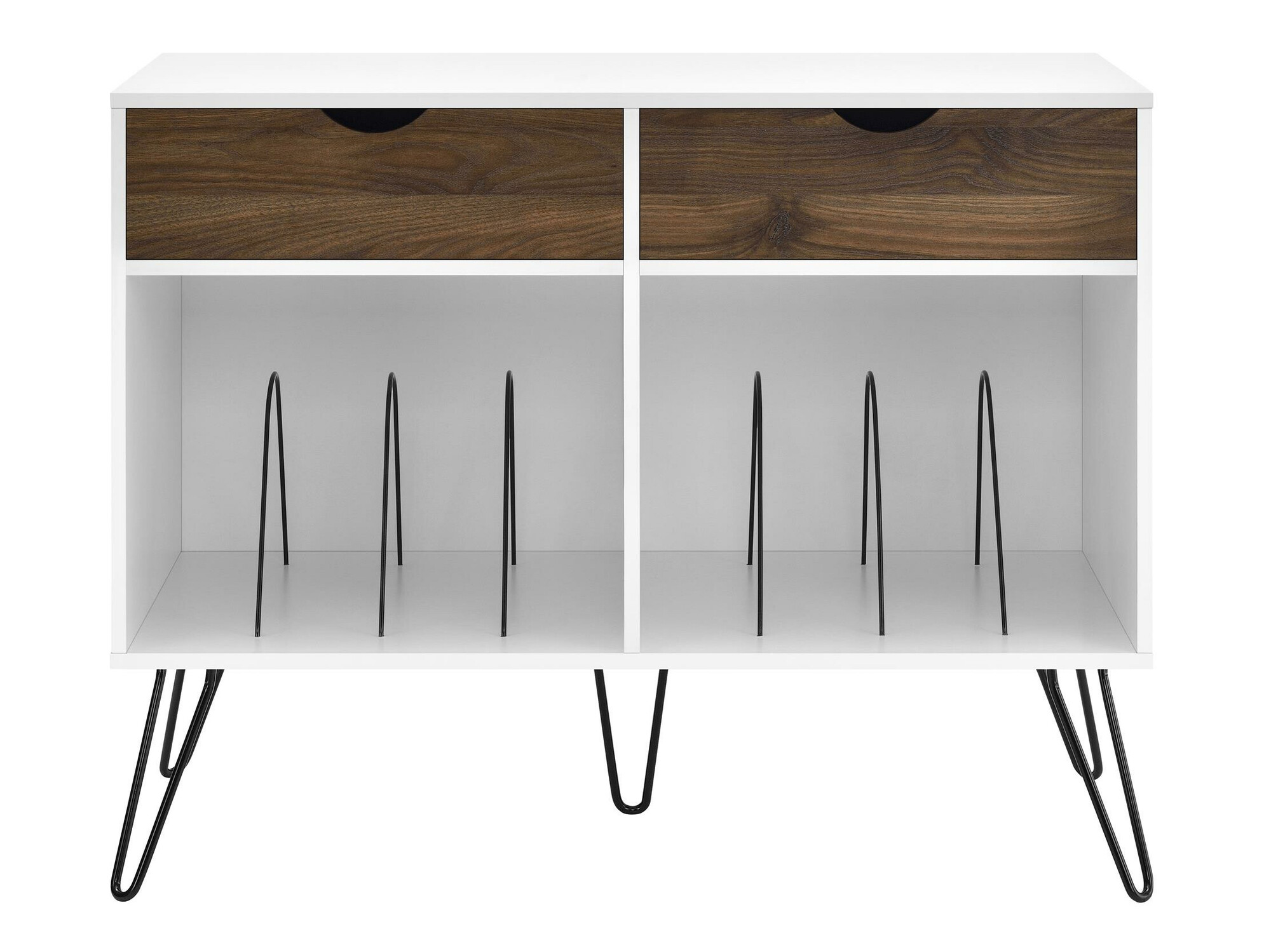 Polica Tulsa 671 (Bijela + Hrast)