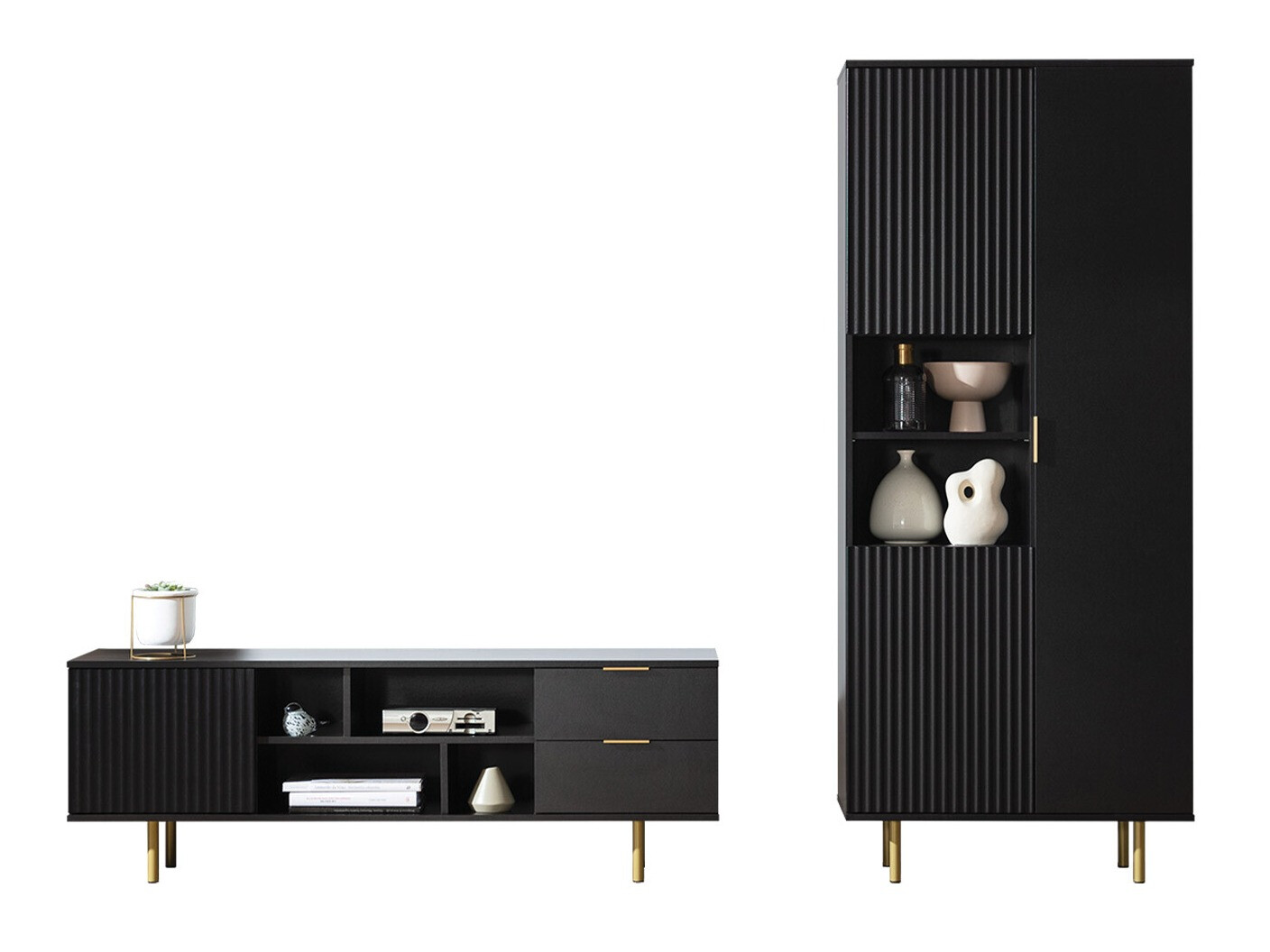 Set za dnevni boravak Virdomi 108 (Crna)