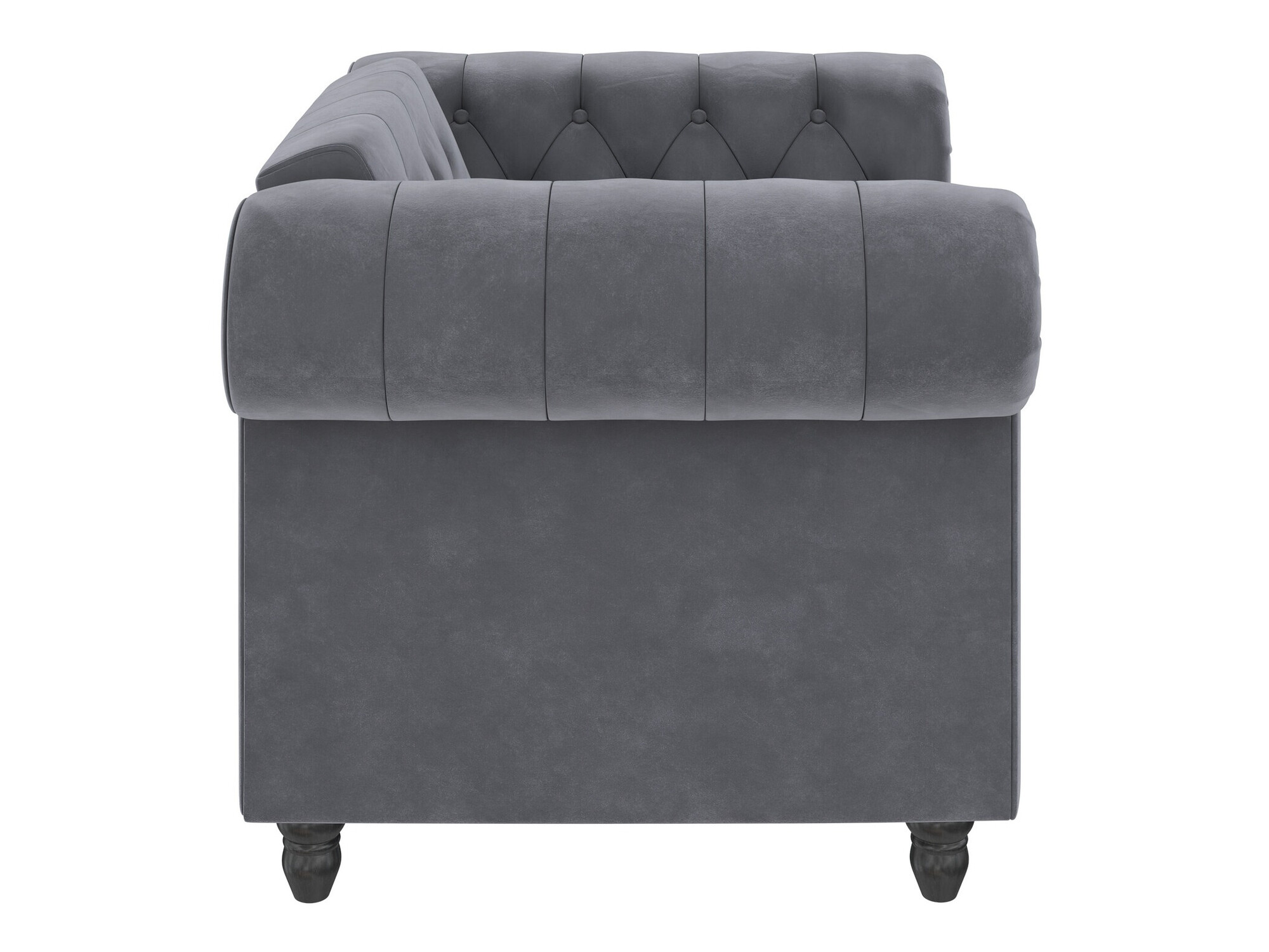 Chesterfield fotelja Tulsa 630 (Siva)