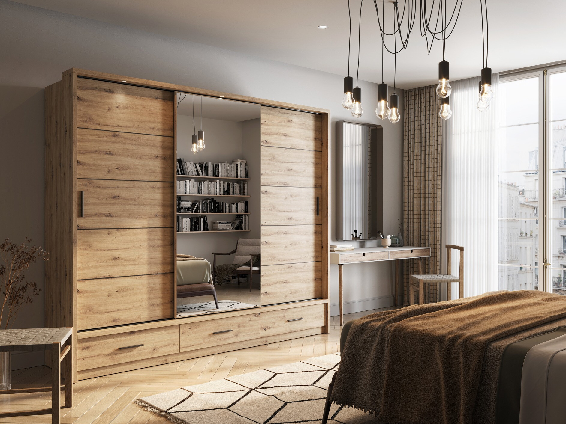 Ormar Fresno 100 (Artisan hrast)