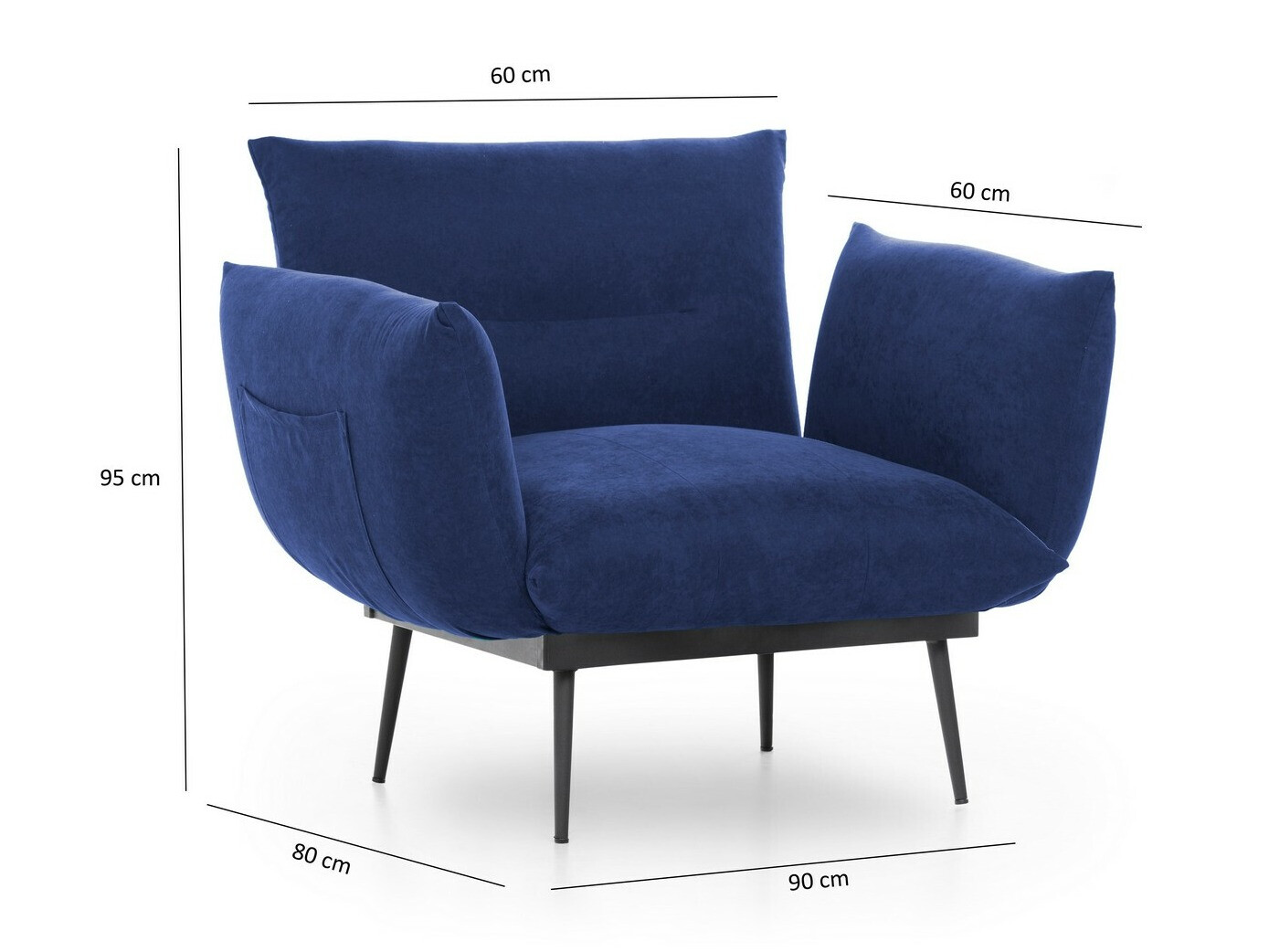 Fotelja Altadena 469 (Plava)