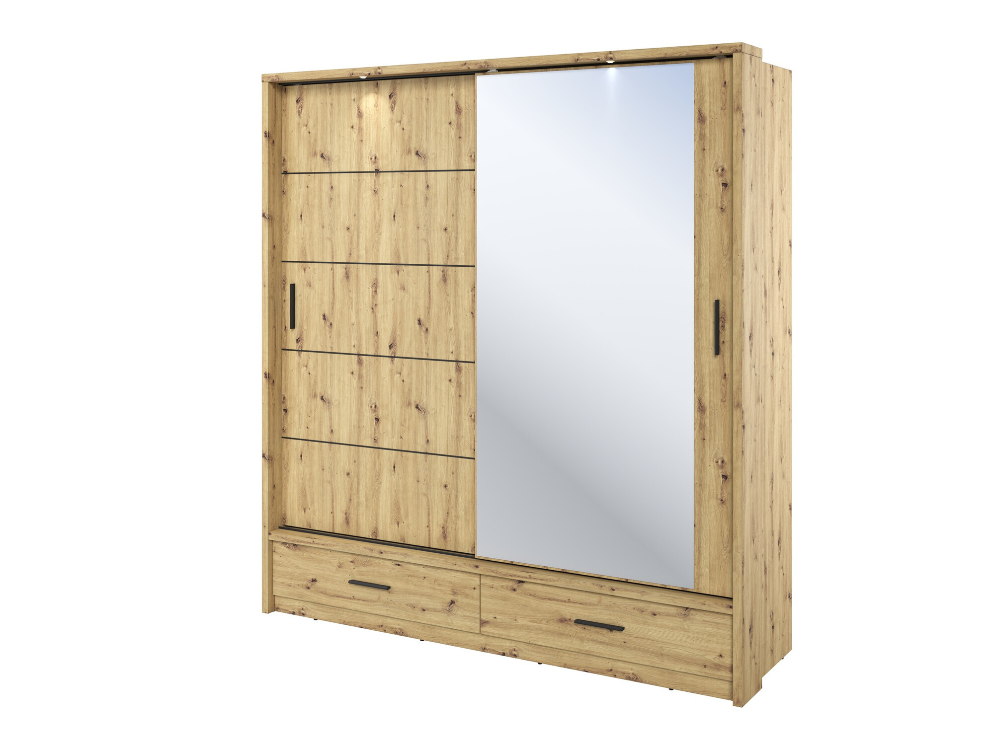 Ormar Fresno 104 (Hrast Artisan)