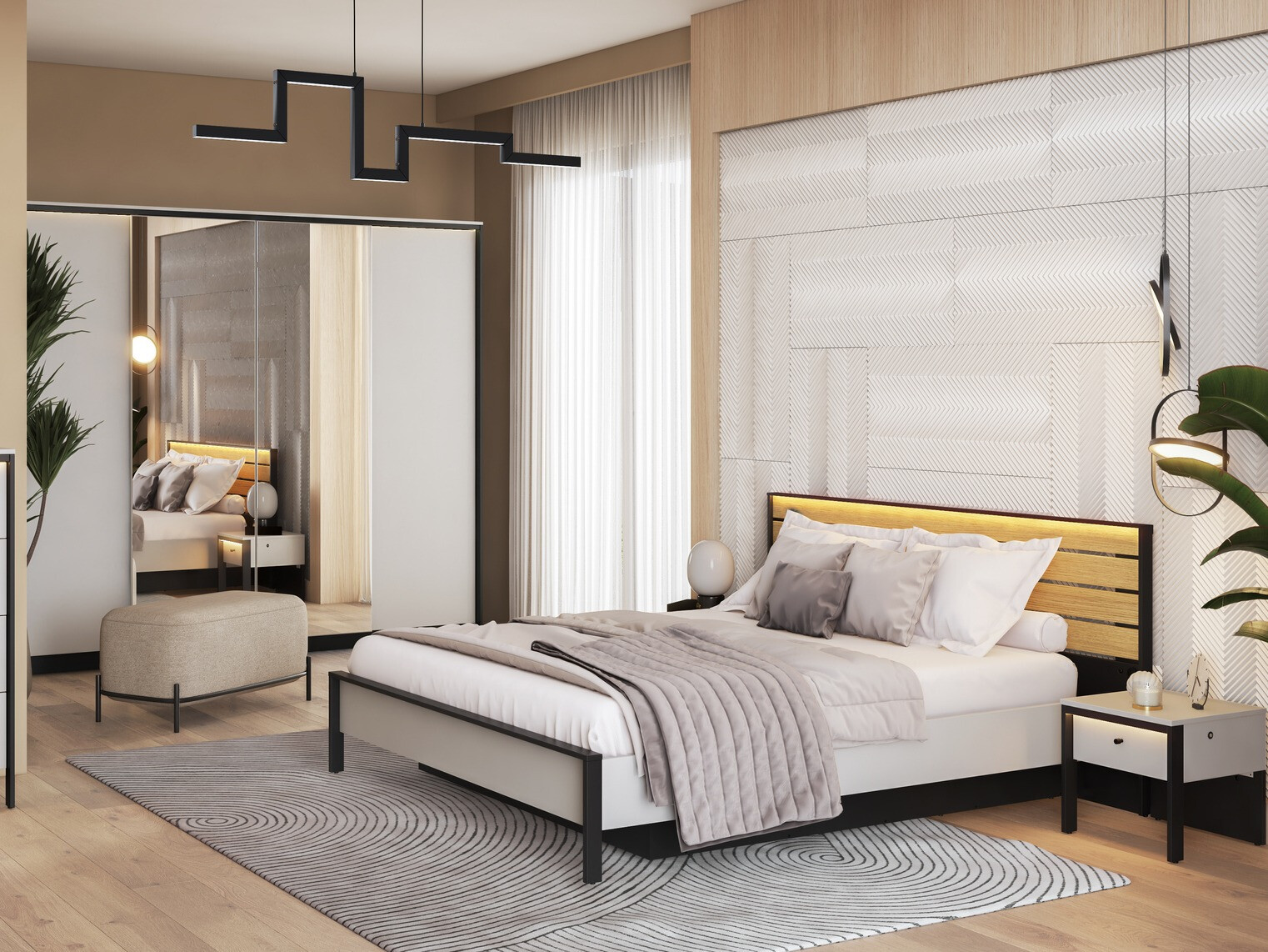 Set za spavaću sobu Almela 105 (Nije dostupno)