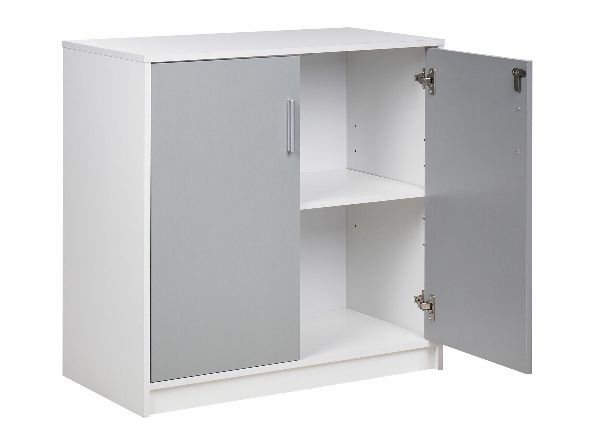 Ormarić Catferu 112 (Bijela + Siva)