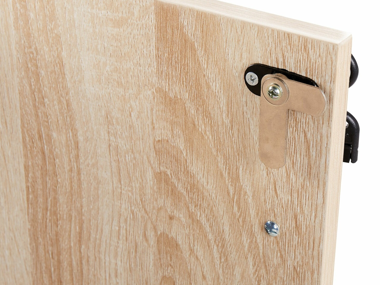 Ormarić Catferu 112 (Crna + Svijetlo smeđa)