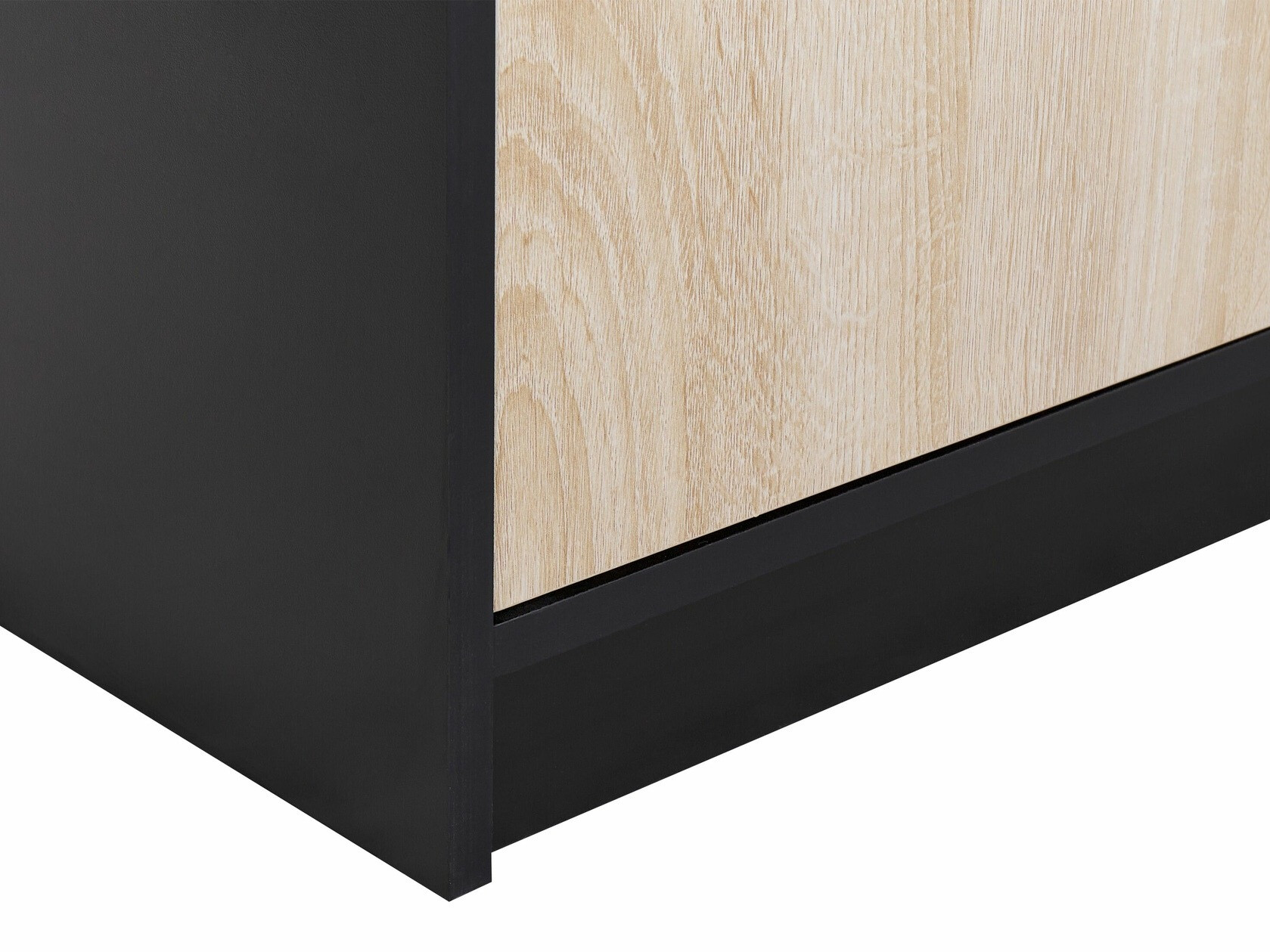 Ormarić Berwyn 1512 (Crna + Svijetlo smeđa)