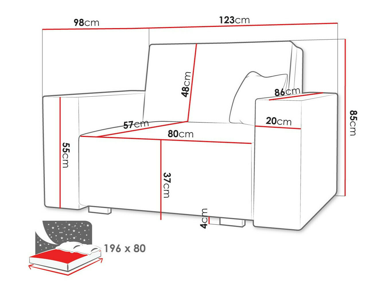 Fotelja Serora I (Neve 34)