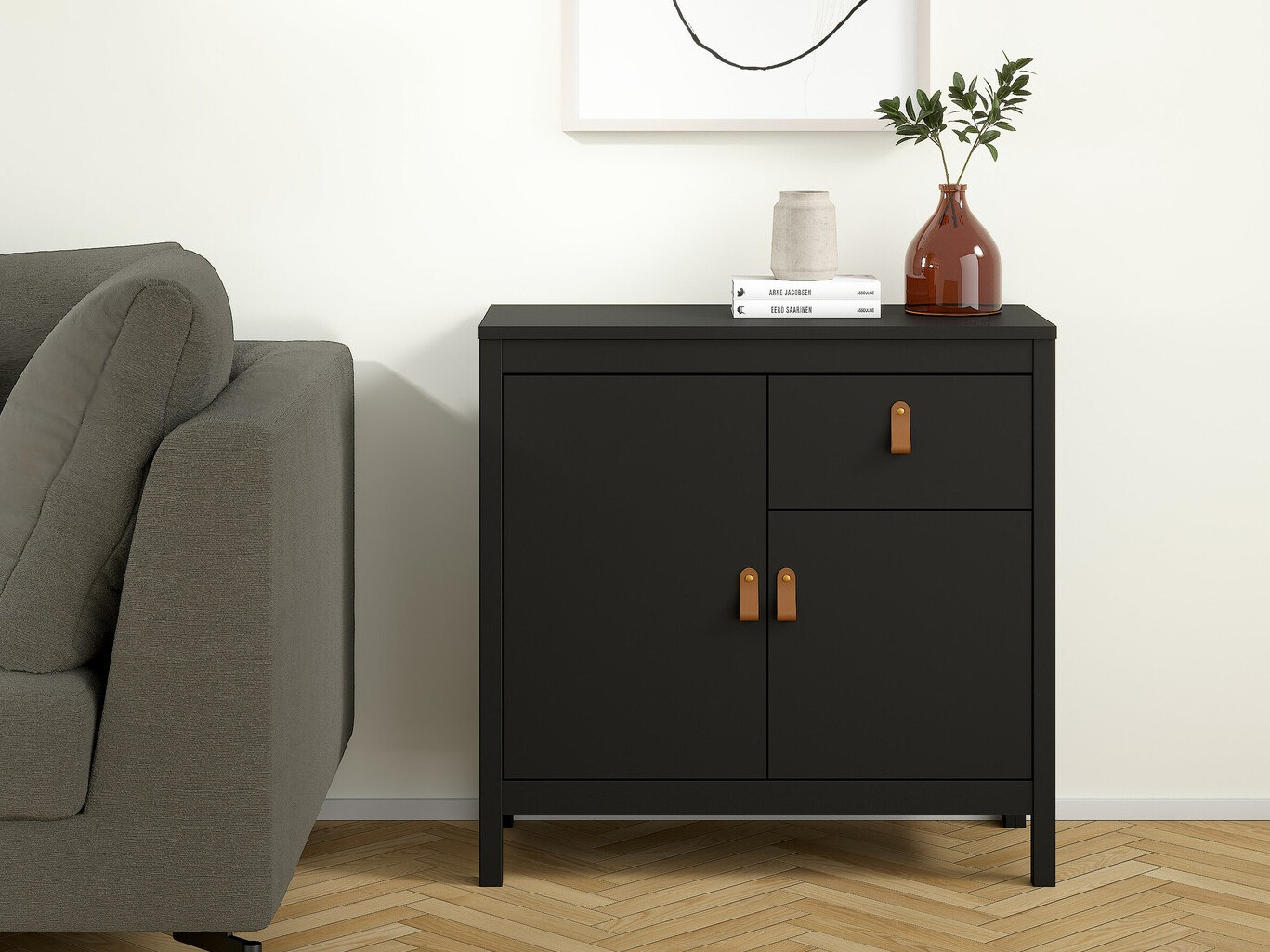 Komoda Tustin N110 (Crna)