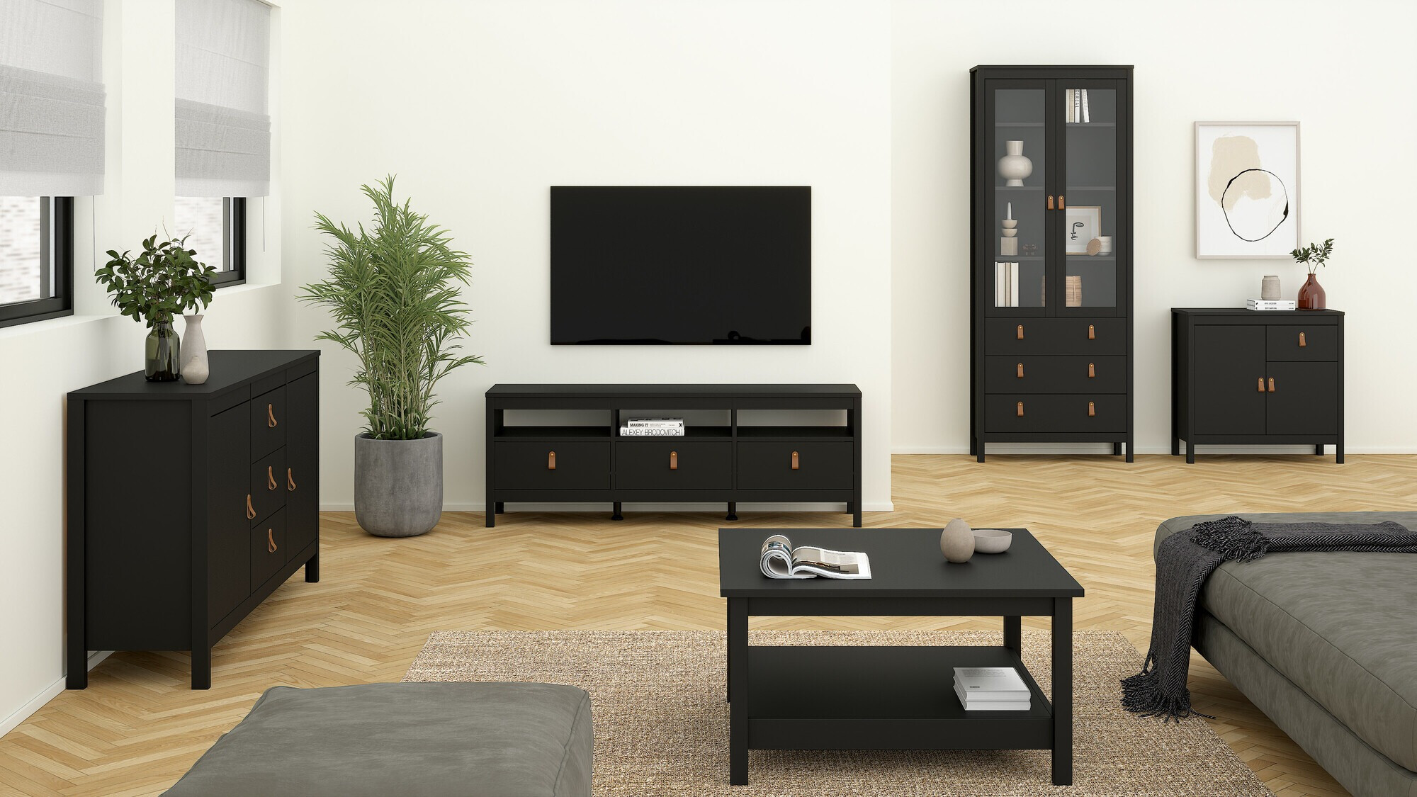 Komoda Tustin N110 (Crna)