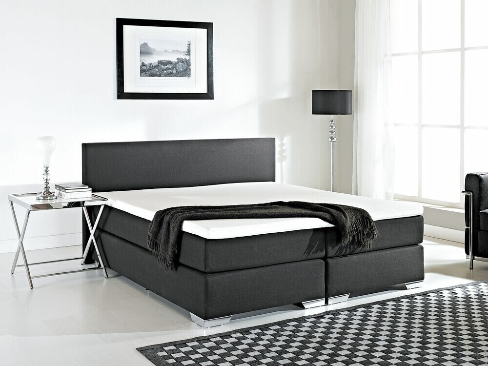 Boxspring krevet Berwyn 1548 (Crna)