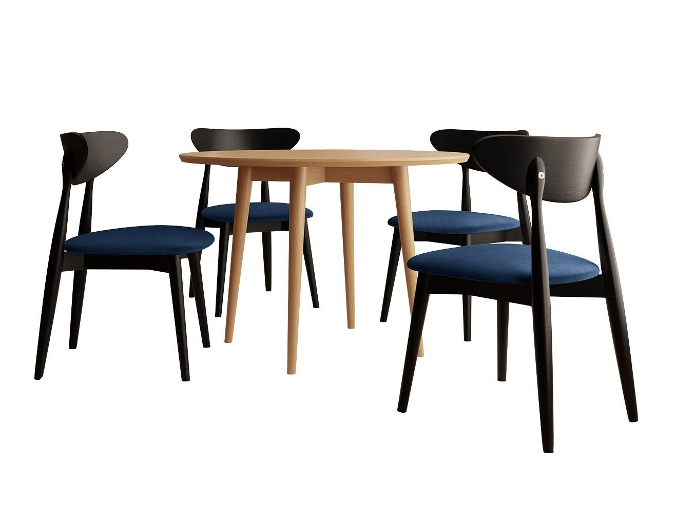 Blagovaonski set Racine 124 (Crna)