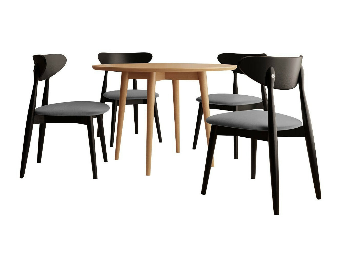 Blagovaonski set Racine 124 (Crna)