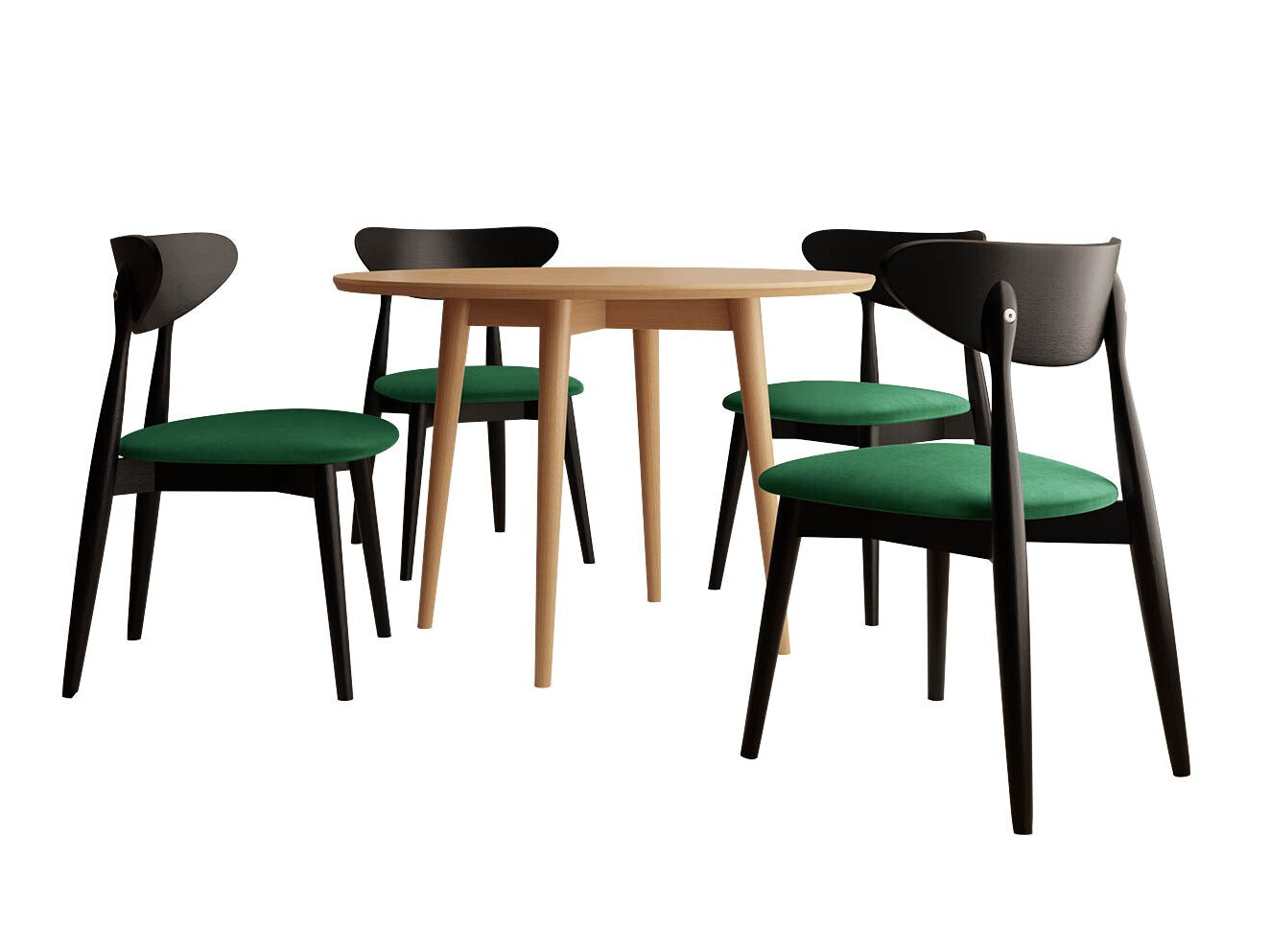 Blagovaonski set Racine 124 (Crna)