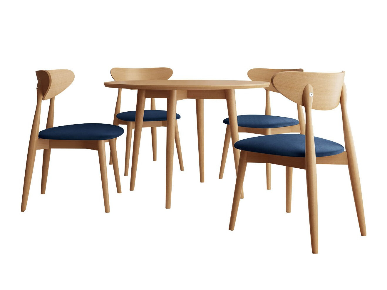 Blagovaonski set Racine 124 (Smeđa)