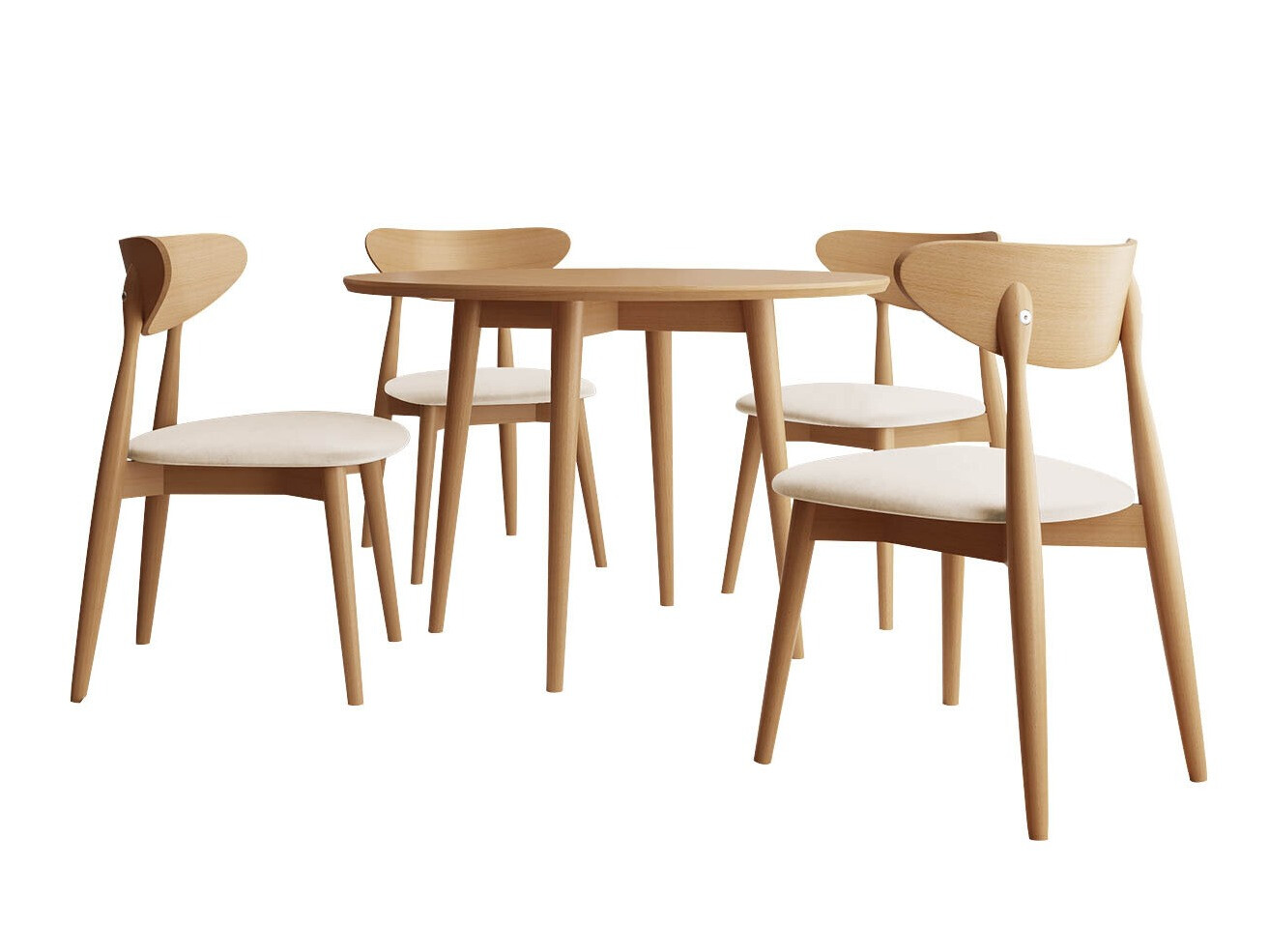 Blagovaonski set Racine 124 (Smeđa)