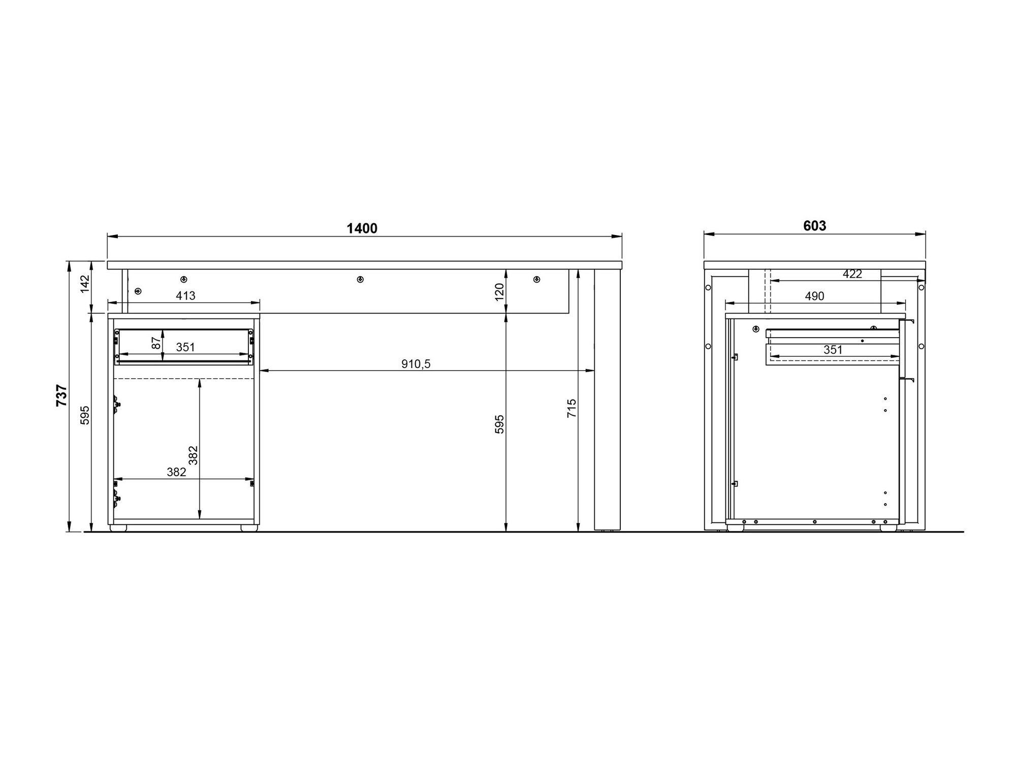 Uredski stol Sacramento 507