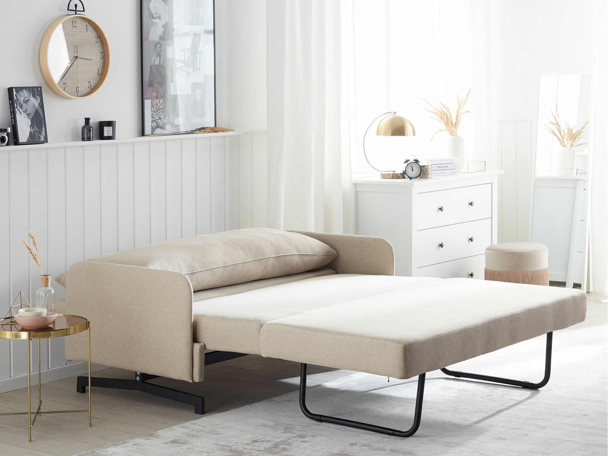 Kauč na razvlačenje Berwyn 1557 (Bež)